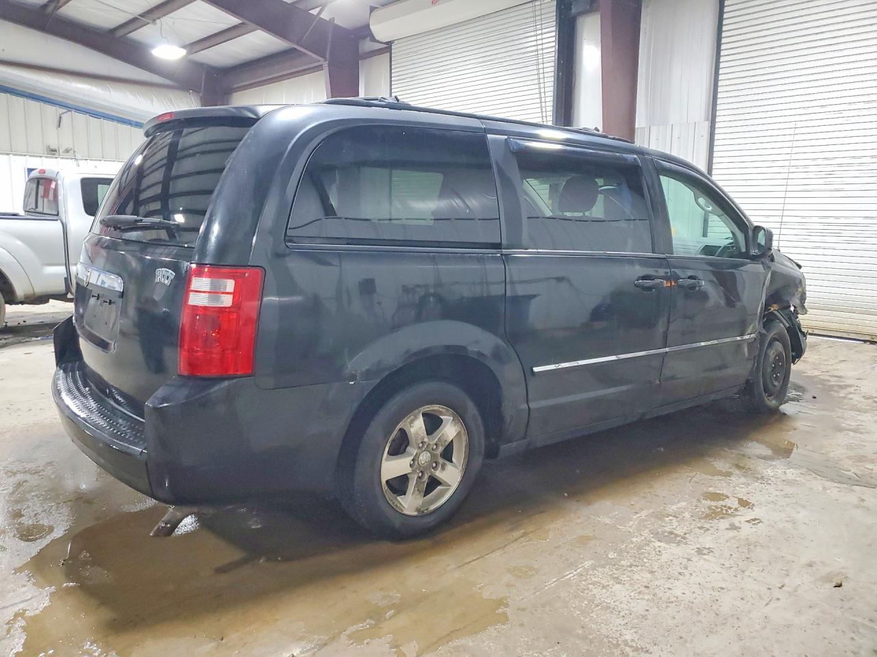 2008 Dodge Grand Caravan Sxt Black vin: 2D8HN54P98R802560