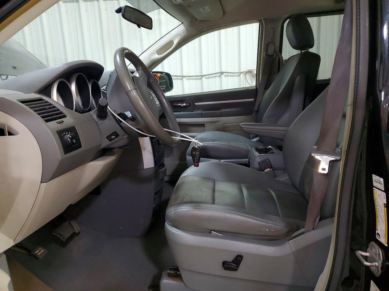 2008 Dodge Grand Caravan Sxt Black vin: 2D8HN54P98R802560