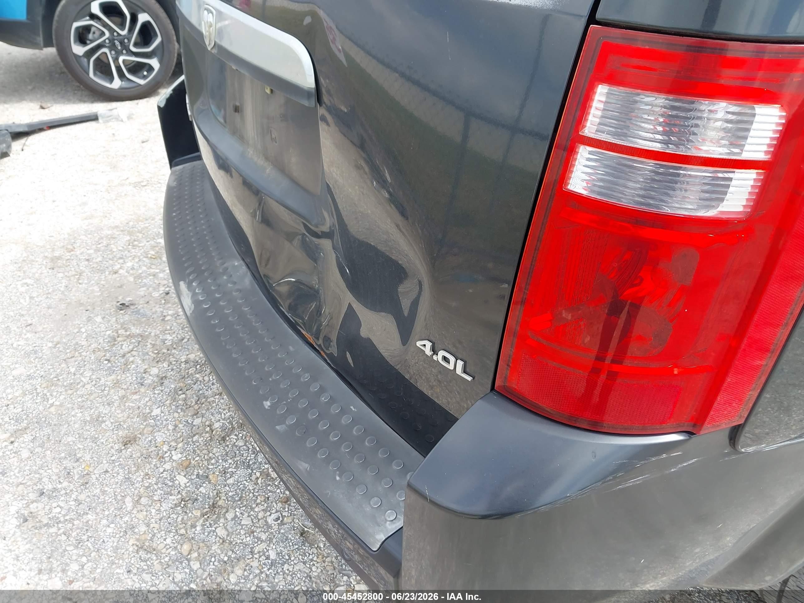 2008 Dodge Grand Caravan Sxt Black vin: 2D8HN54X38R106647