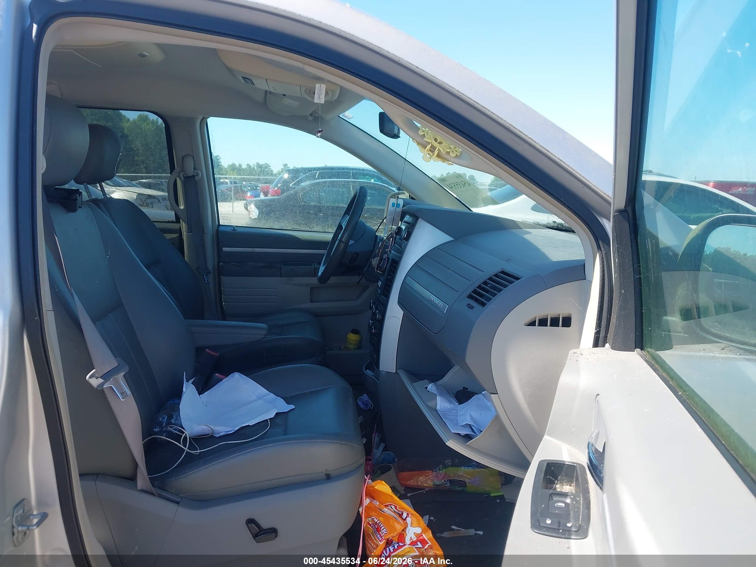 2009 Dodge Grand Caravan Sxt Silver vin: 2D8HN54X39R625750