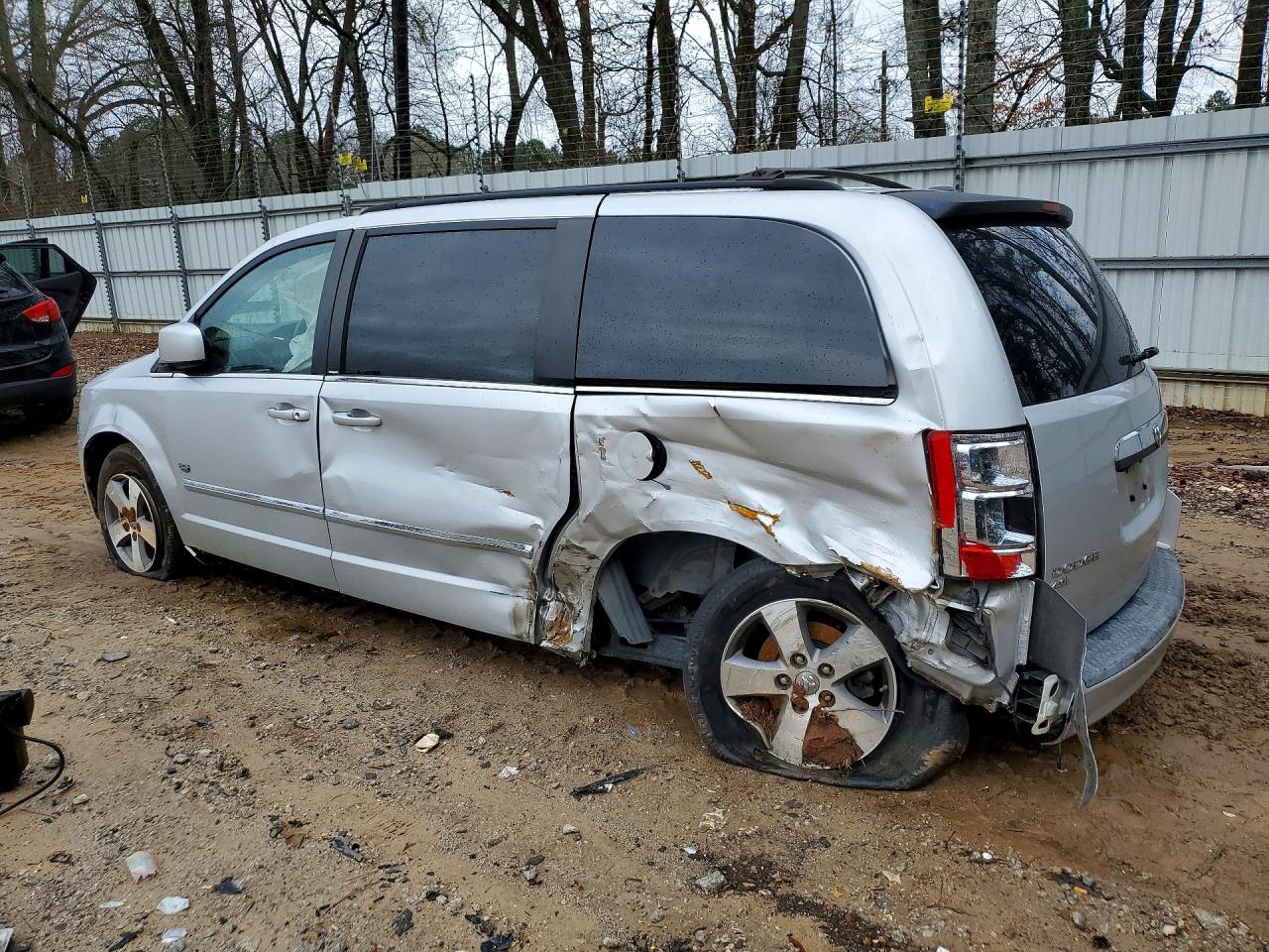 2009 Dodge Grand Caravan Sxt Silver vin: 2D8HN54X69R650688