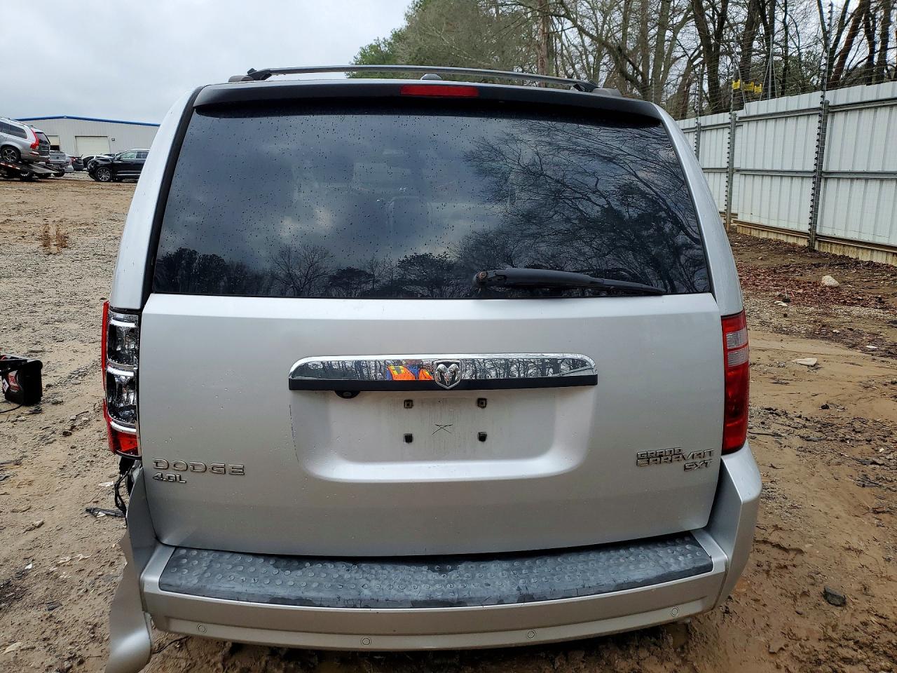 2009 Dodge Grand Caravan Sxt Silver vin: 2D8HN54X69R650688