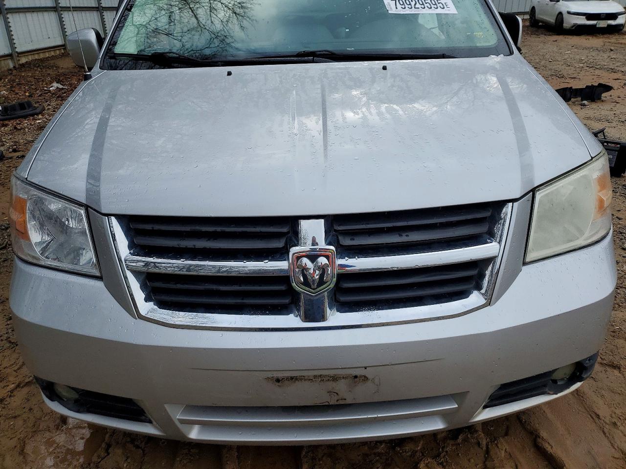 2009 Dodge Grand Caravan Sxt Silver vin: 2D8HN54X69R650688