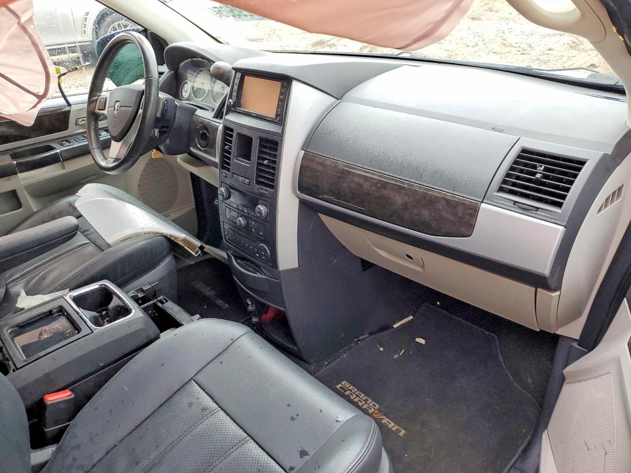 2009 Dodge Grand Caravan Sxt Silver vin: 2D8HN54X69R650688