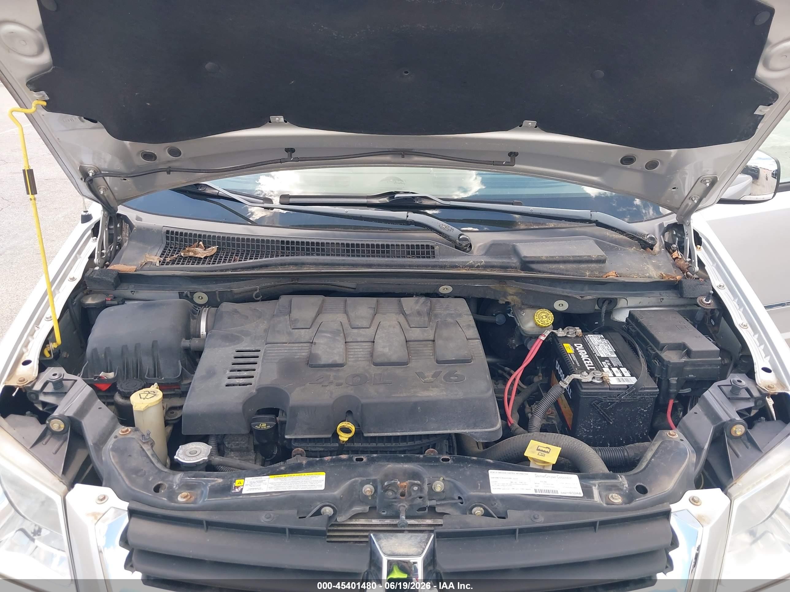 2008 Dodge Grand Caravan Sxt Silver vin: 2D8HN54X78R130174