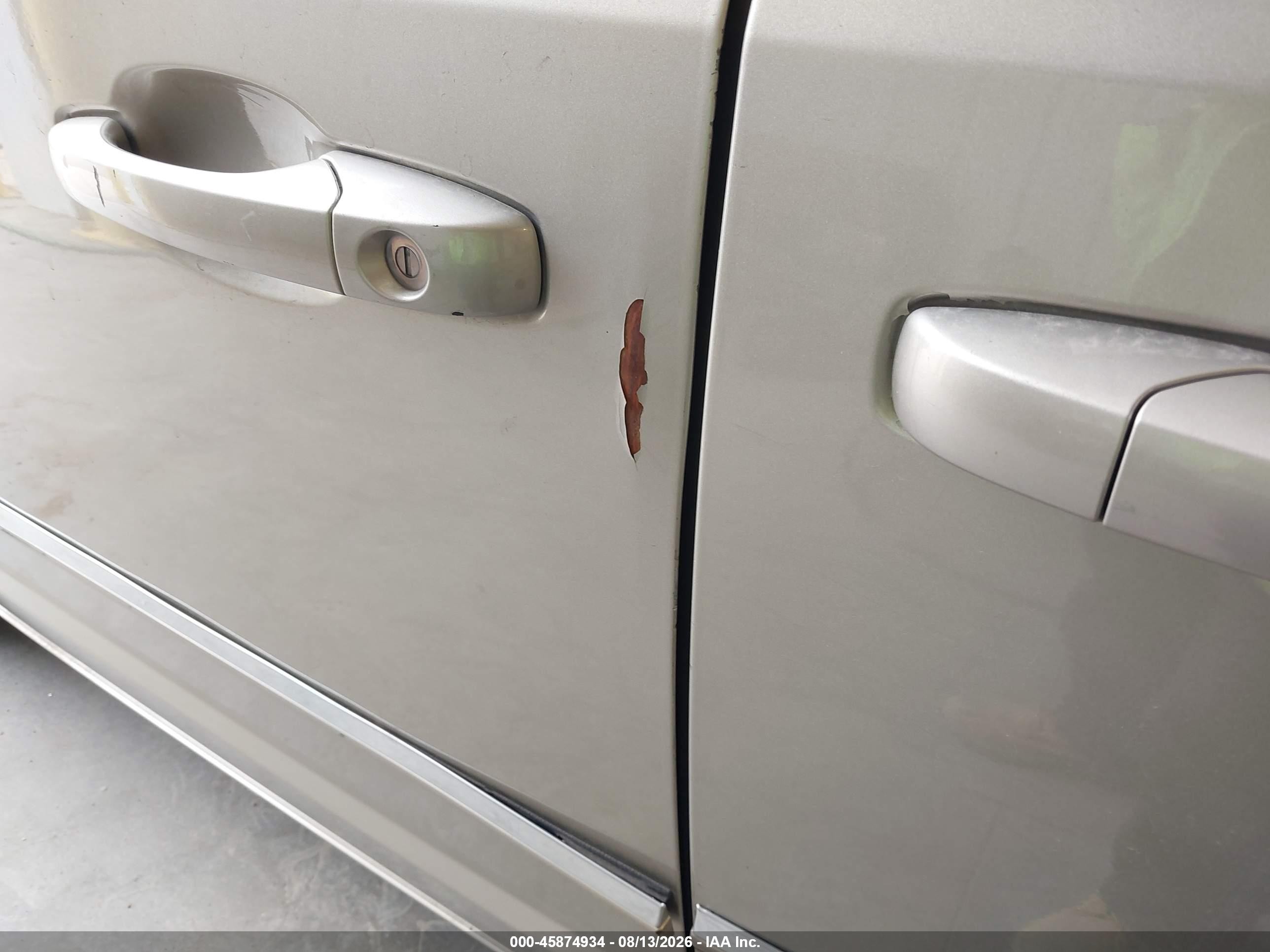 2008 Dodge Grand Caravan Sxt Tan vin: 2D8HN54X78R634840