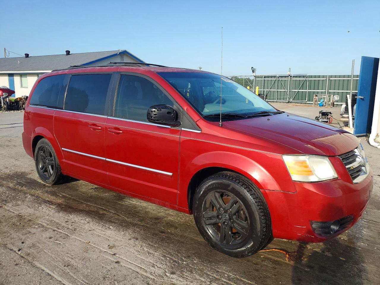 2009 Dodge Grand Caravan Sxt Maroon vin: 2D8HN54X79R512769