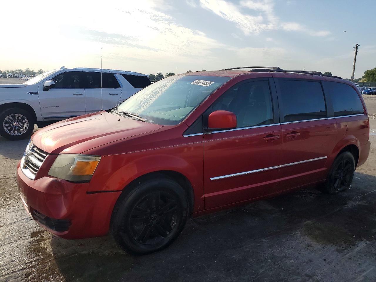 2009 Dodge Grand Caravan Sxt Maroon vin: 2D8HN54X79R512769