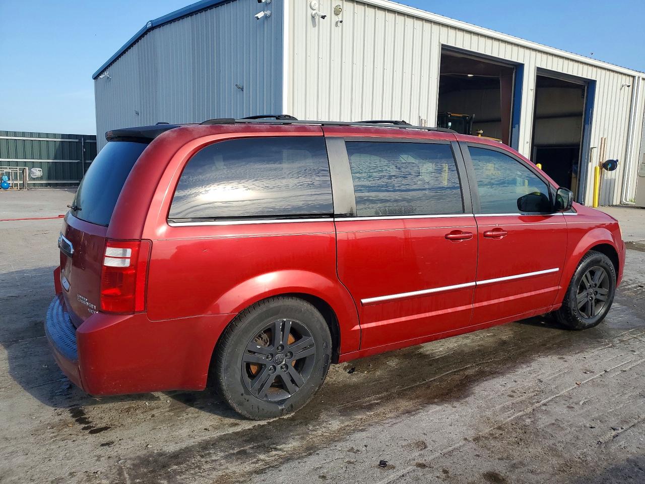 2009 Dodge Grand Caravan Sxt Maroon vin: 2D8HN54X79R512769