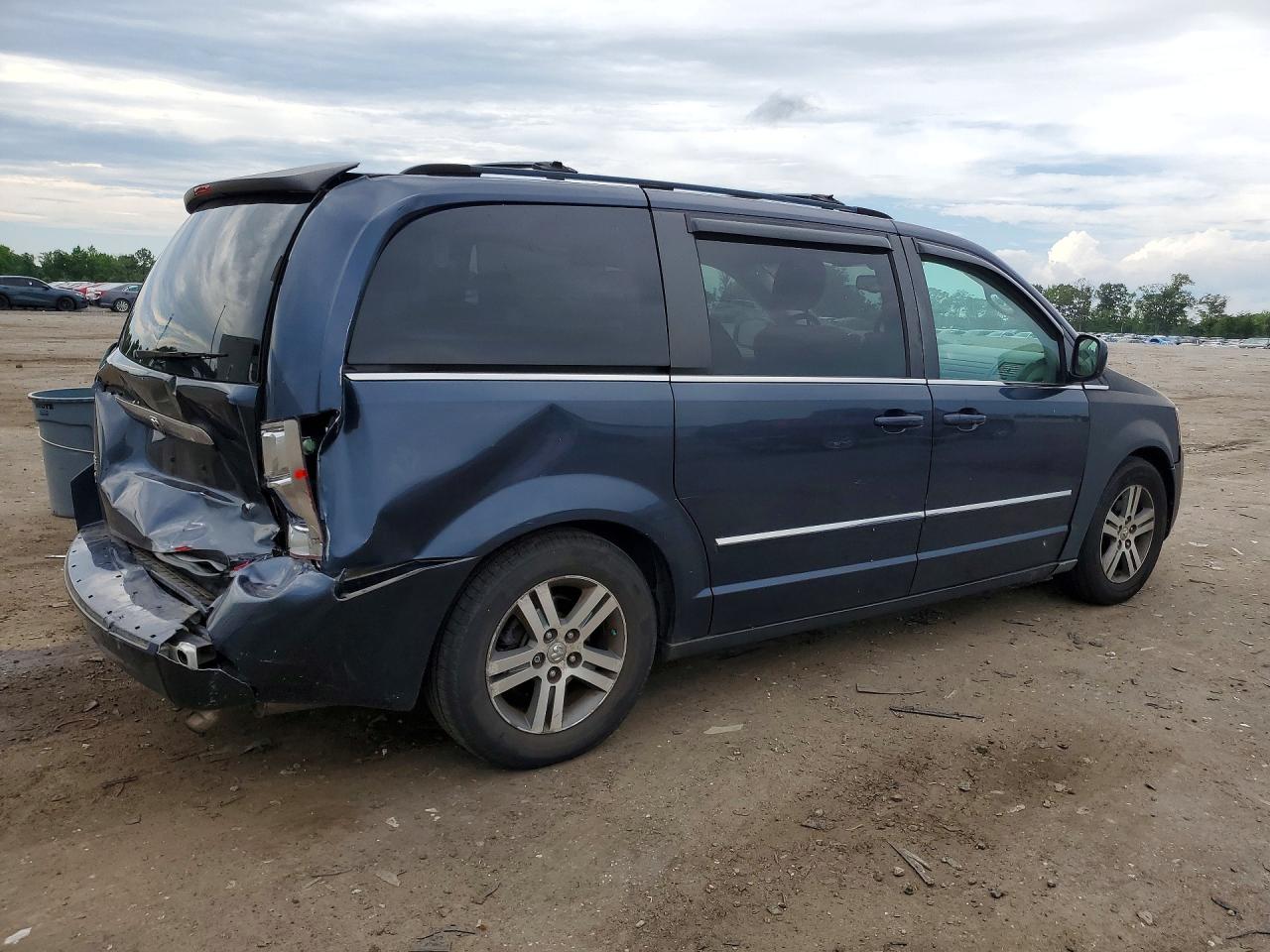 2009 Dodge Grand Caravan Sxt Blue vin: 2D8HN54X99R616907