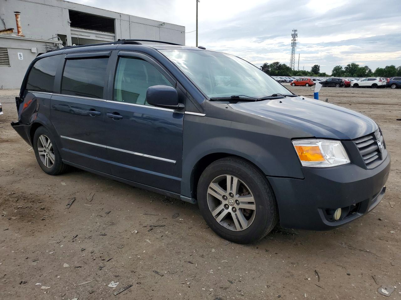 2009 Dodge Grand Caravan Sxt Blue vin: 2D8HN54X99R616907