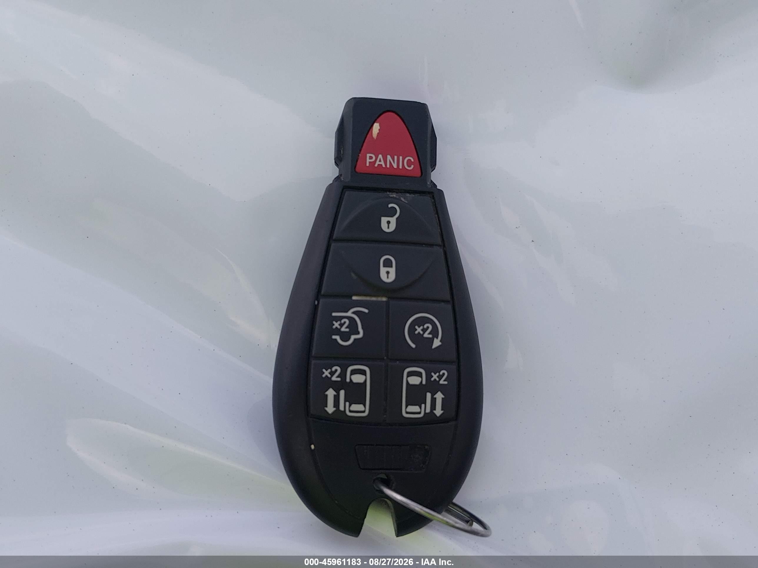 2008 Dodge Grand Caravan Sxt Blue vin: 2D8HN54XX8R670277