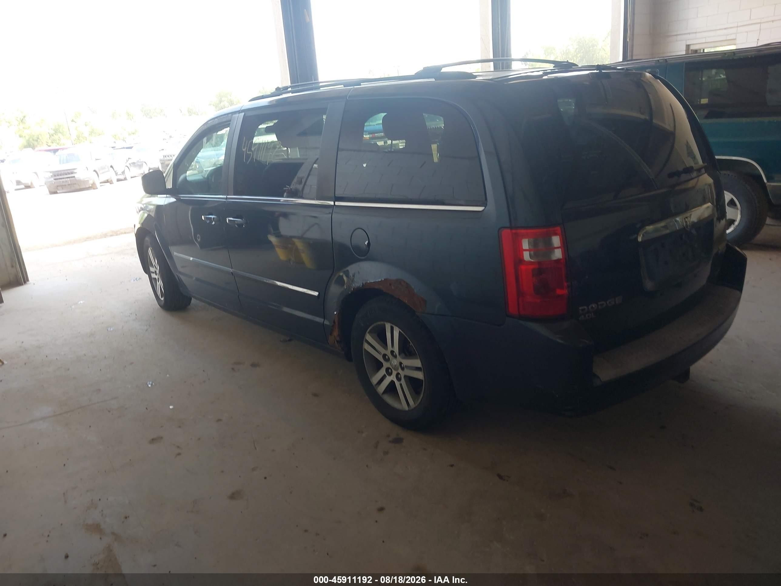 2009 Dodge Grand Caravan Sxt Синий vin: 2D8HN54XX9R597672