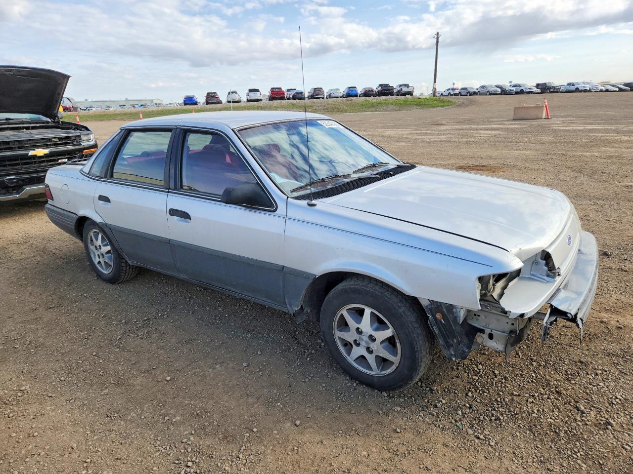 1993 Ford Tempo Gl Серебряный vin: 2FABP36X0PB162879