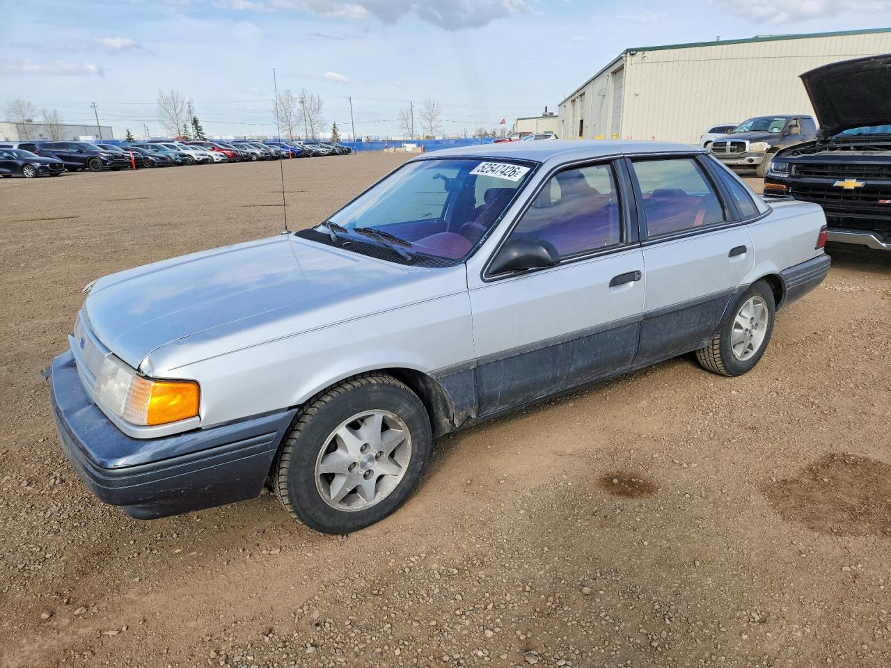 1993 Ford Tempo Gl Silver vin: 2FABP36X0PB162879