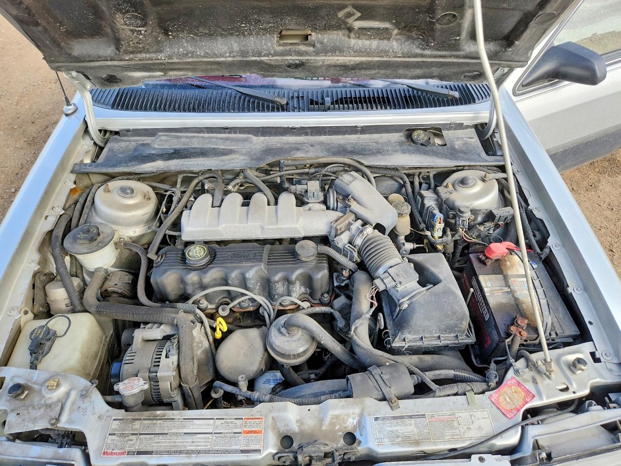 1993 Ford Tempo Gl Серебряный vin: 2FABP36X0PB162879