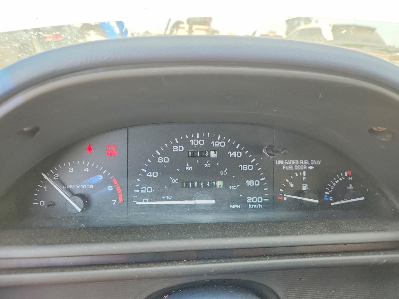 1992 Ford Tempo Gl Blue vin: 2FABP36X6NB148790