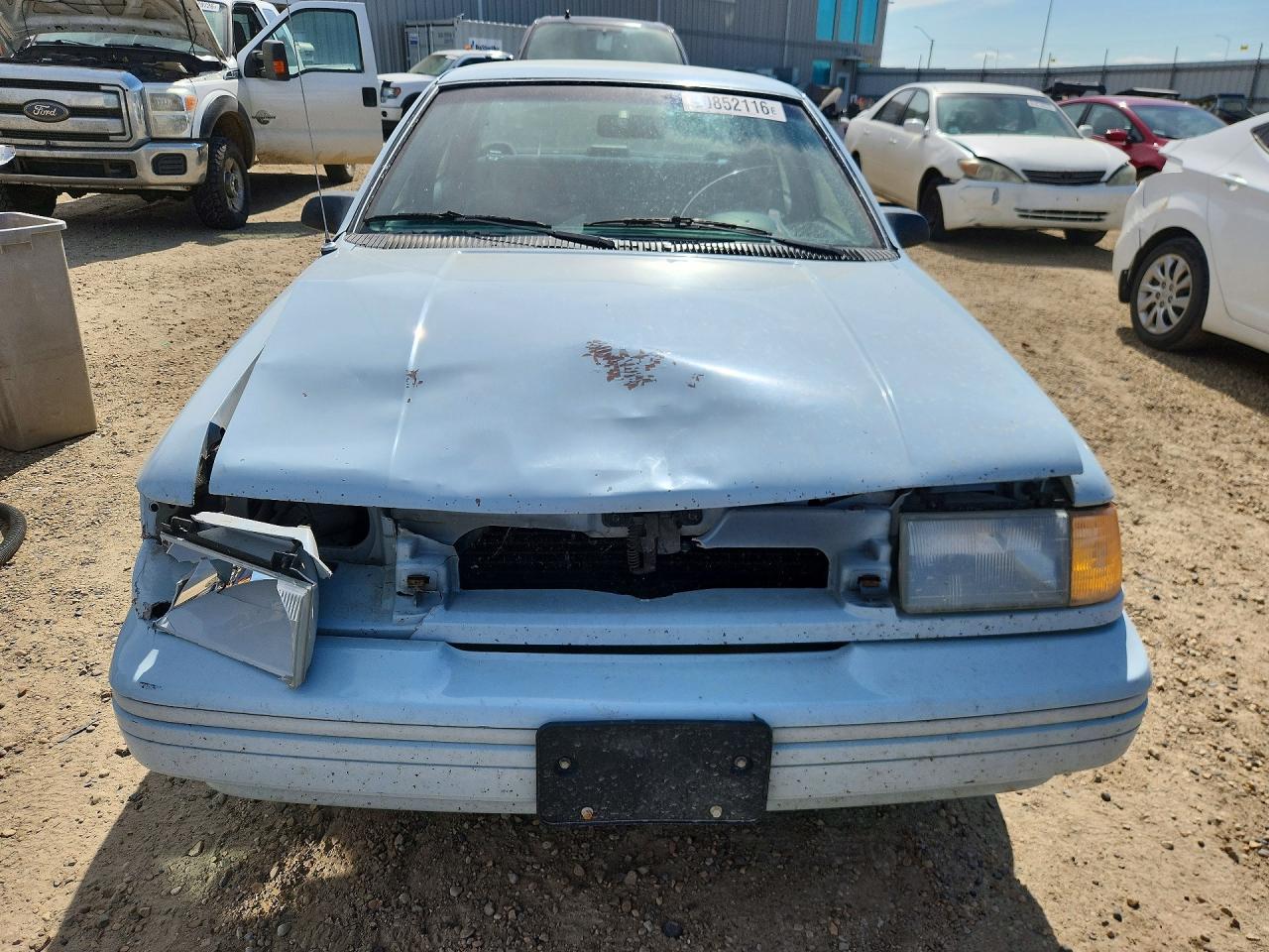 1992 Ford Tempo Gl Blue vin: 2FABP36X6NB148790