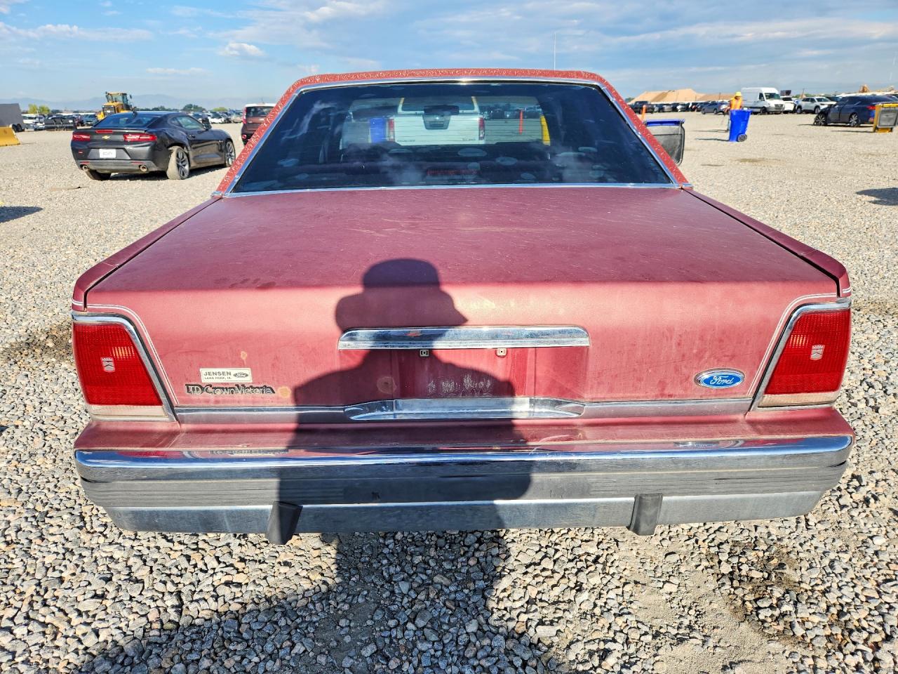 1988 Ford Crown Victoria Бордовый vin: 2FABP73F3JX141117