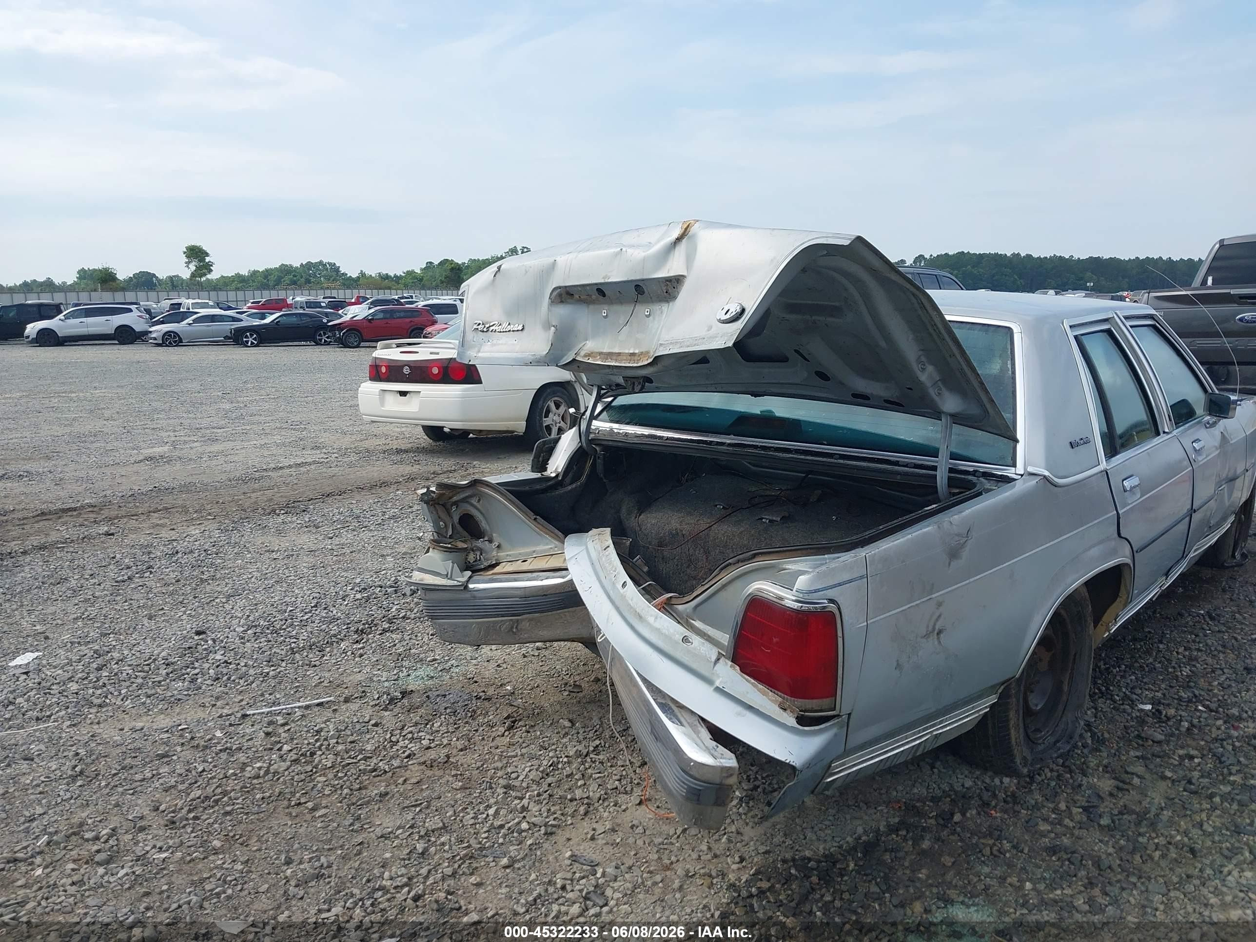1989 Ford Crown Victoria   Silver vin: 2FABP73F9KX145013
