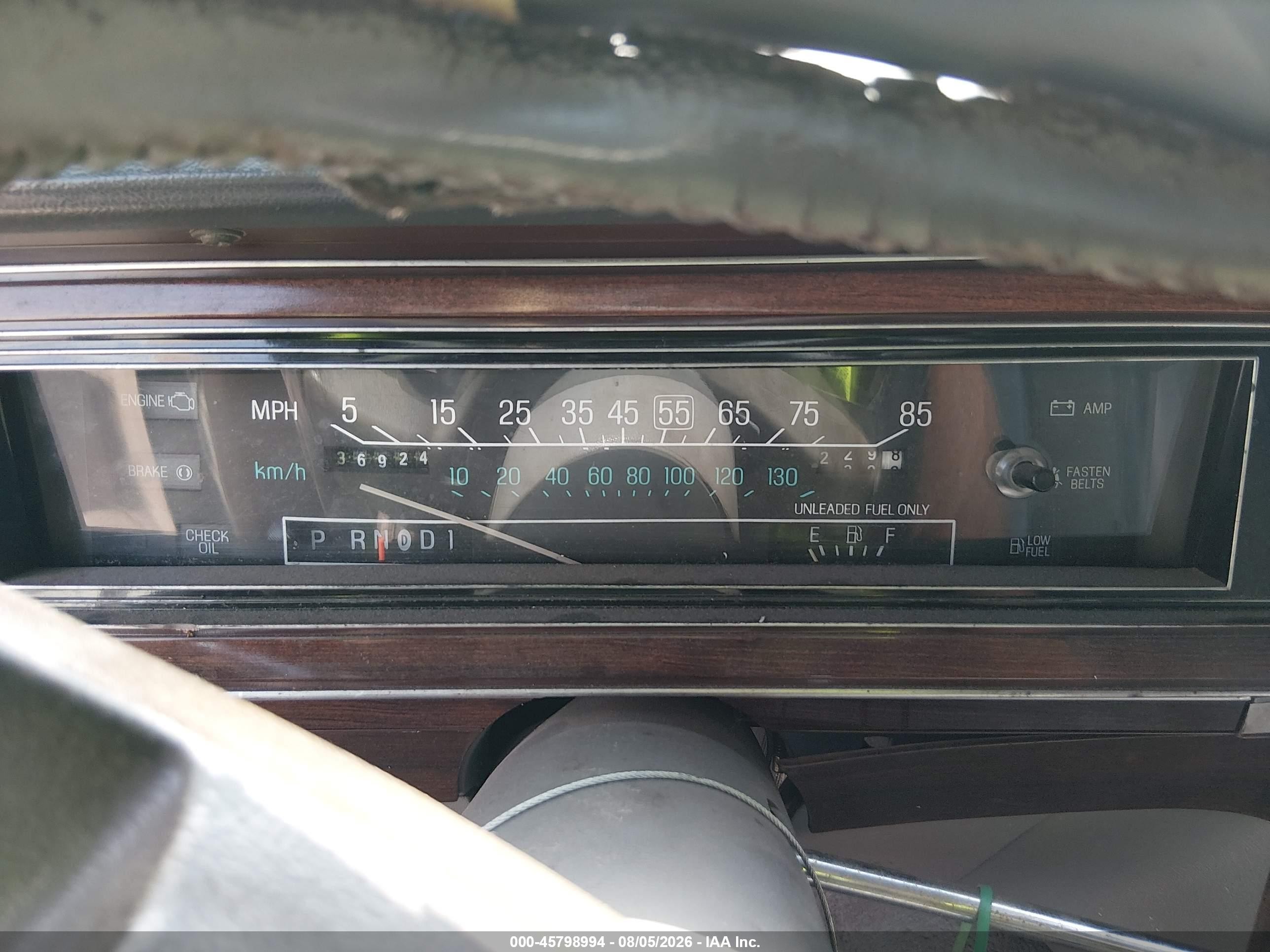 1987 Ford Crown Victoria Lx Gray vin: 2FABP74F7HX100773