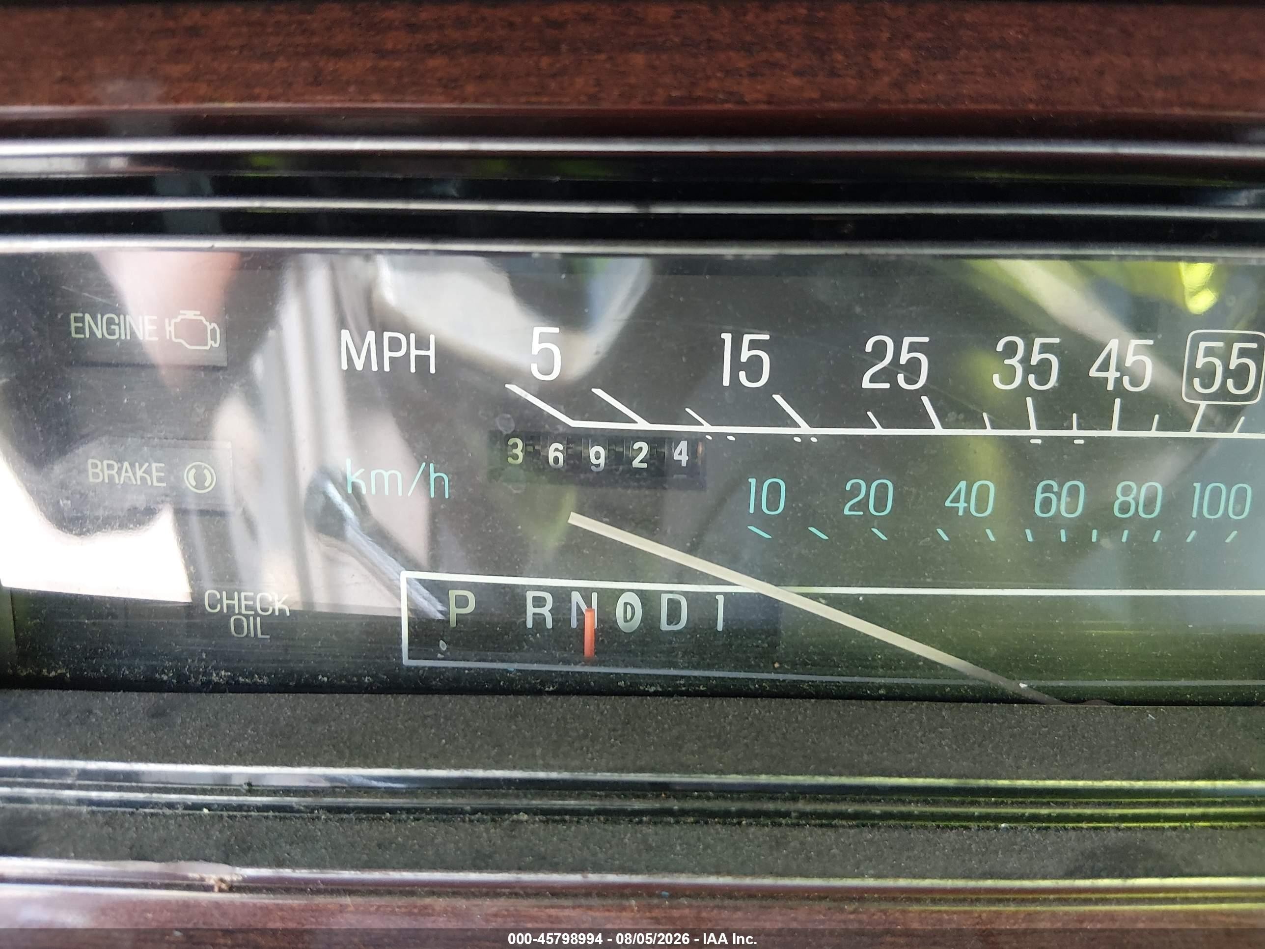 1987 Ford Crown Victoria Lx Gray vin: 2FABP74F7HX100773