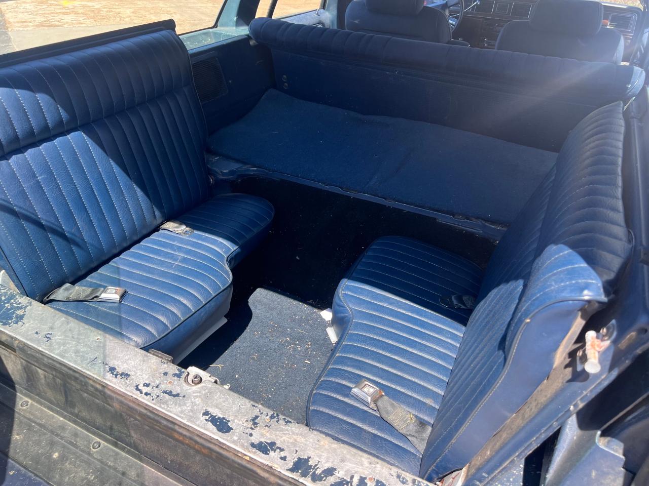 1987 Ford Crown Victoria Country Squire Lx Blue vin: 2FABP79F8HX219148