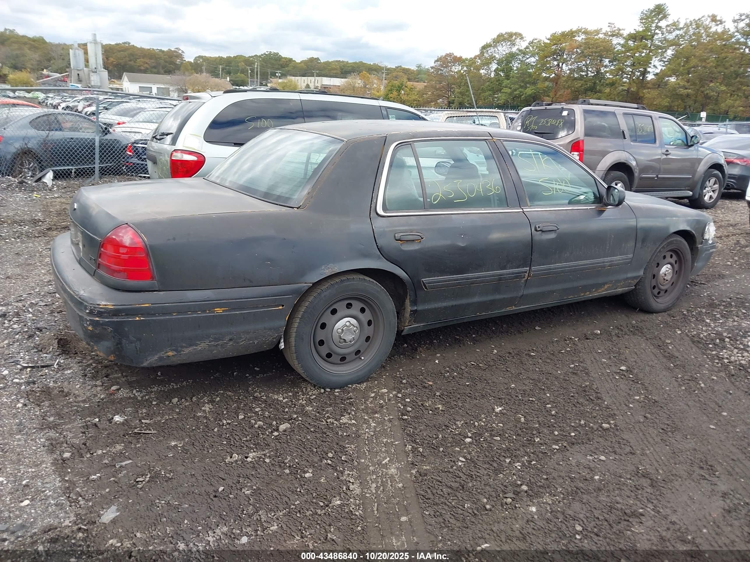2011 Ford Crown Victoria Commercial Long Wheelbase Black vin: 2FABP7AV1BX179196