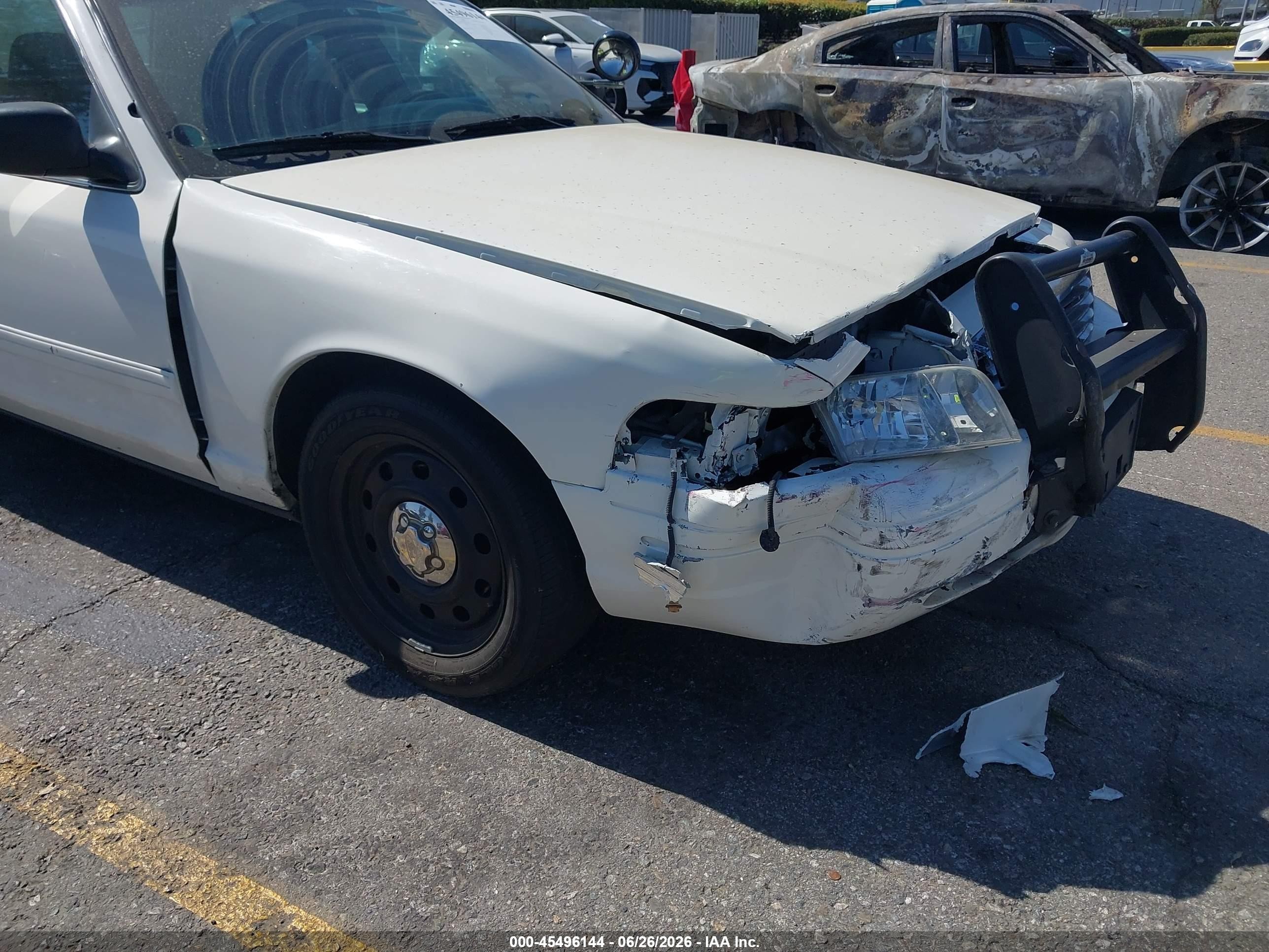 2010 Ford Crown Victoria Police/police Interceptor Белый vin: 2FABP7BV0AX117740