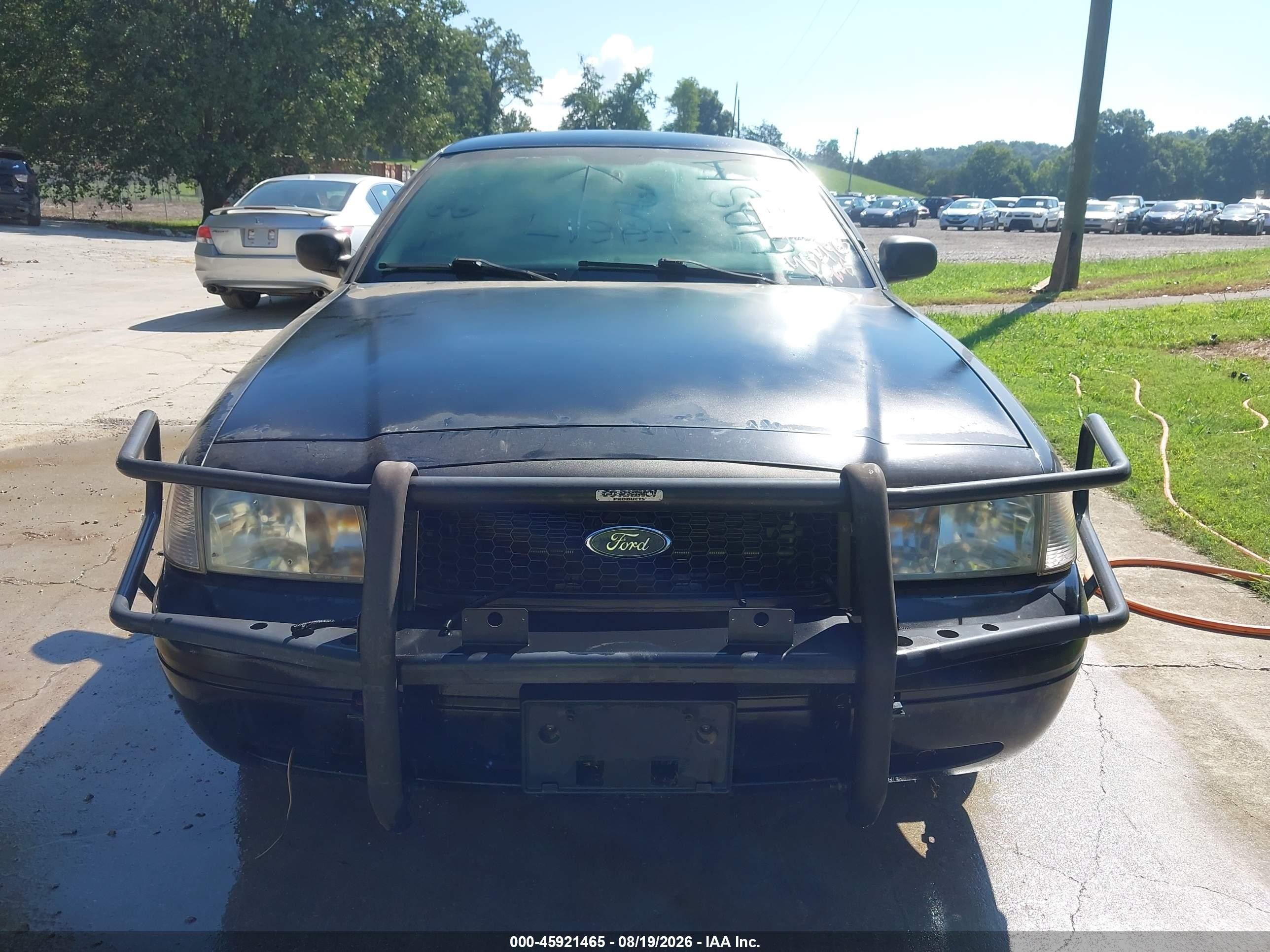 2011 Ford Crown Victoria Police Interceptor Black vin: 2FABP7BV0BX105590