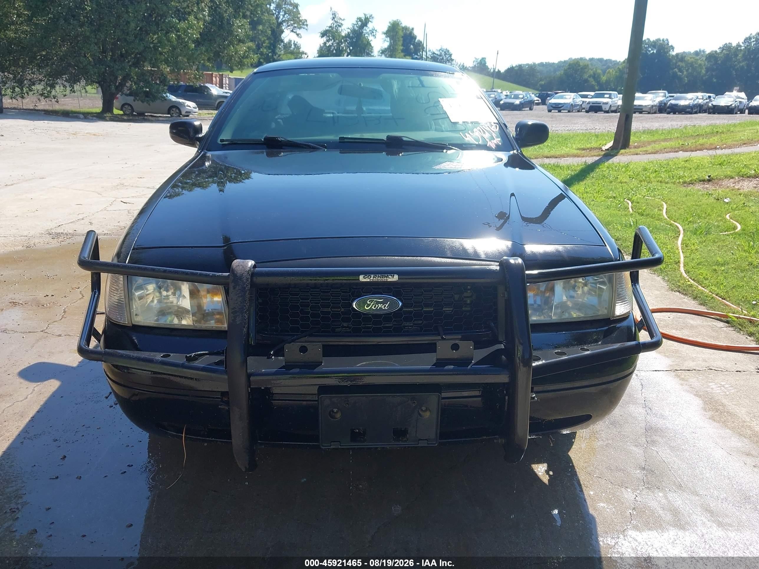 2011 Ford Crown Victoria Police Interceptor Black vin: 2FABP7BV0BX105590