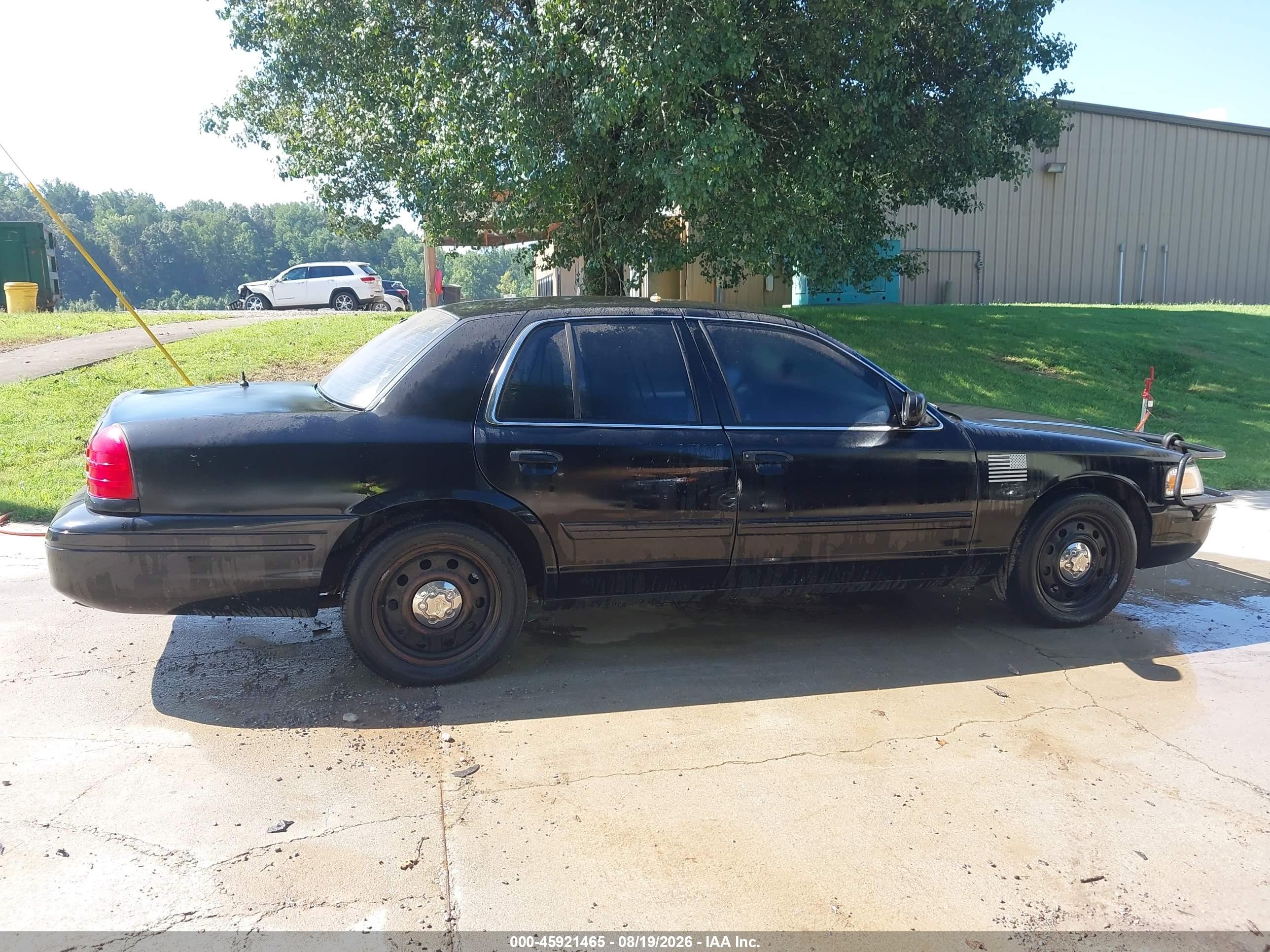 2011 Ford Crown Victoria Police Interceptor Black vin: 2FABP7BV0BX105590