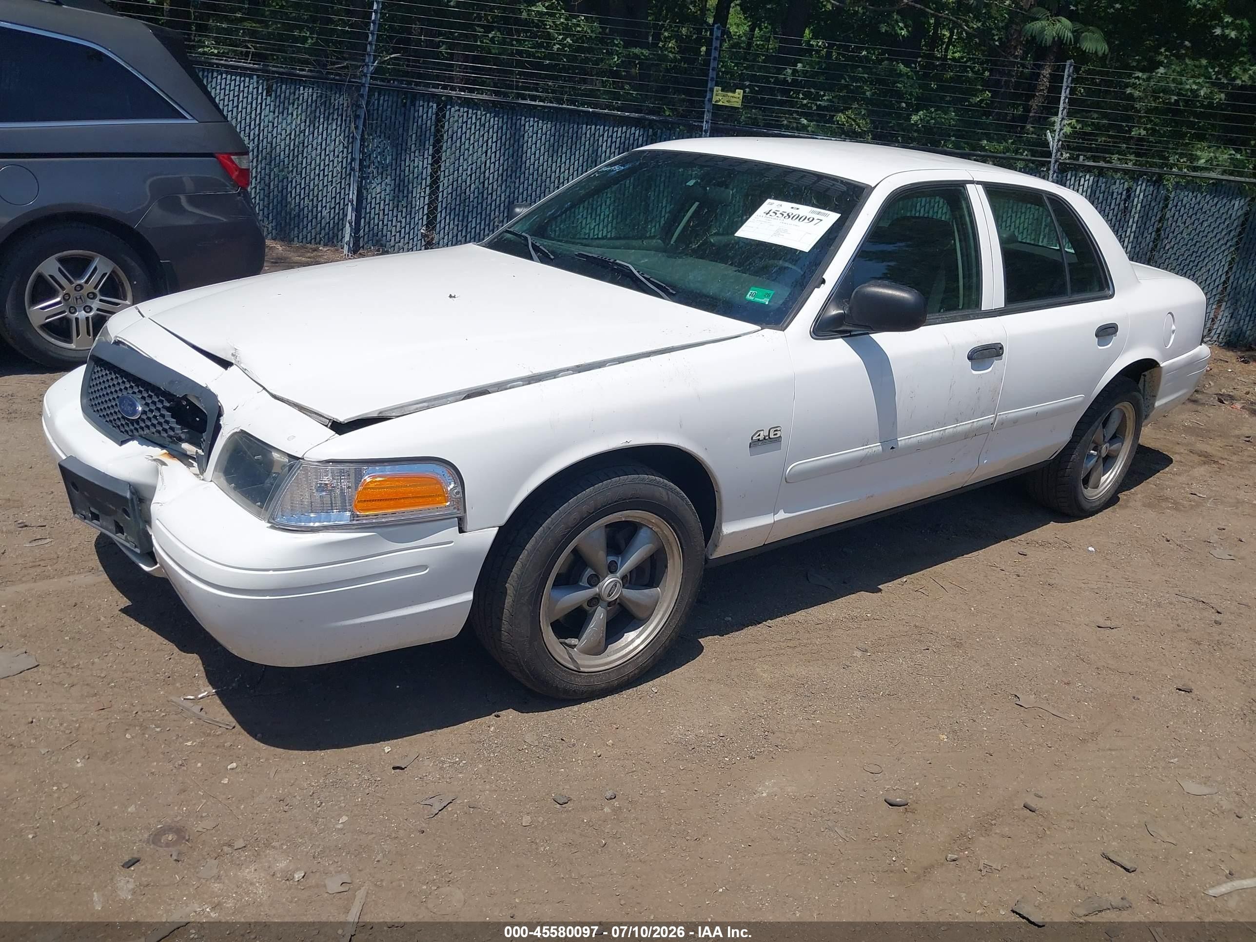 2011 Ford Crown Victoria Police Interceptor Белый vin: 2FABP7BV0BX108537