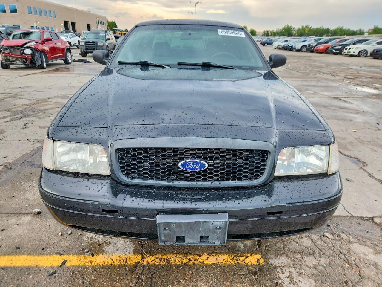2010 Ford Crown Victoria Police Interceptor Black vin: 2FABP7BV1AX144364