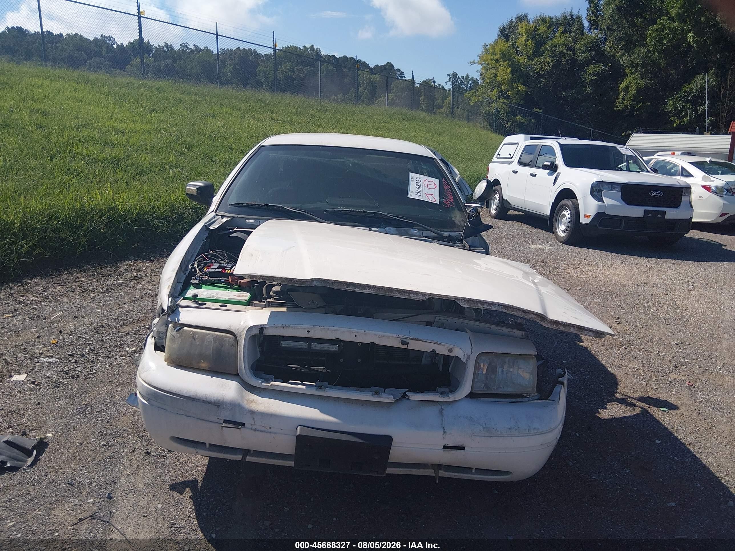 2011 Ford Crown Victoria Police Interceptor White vin: 2FABP7BV1BX111138