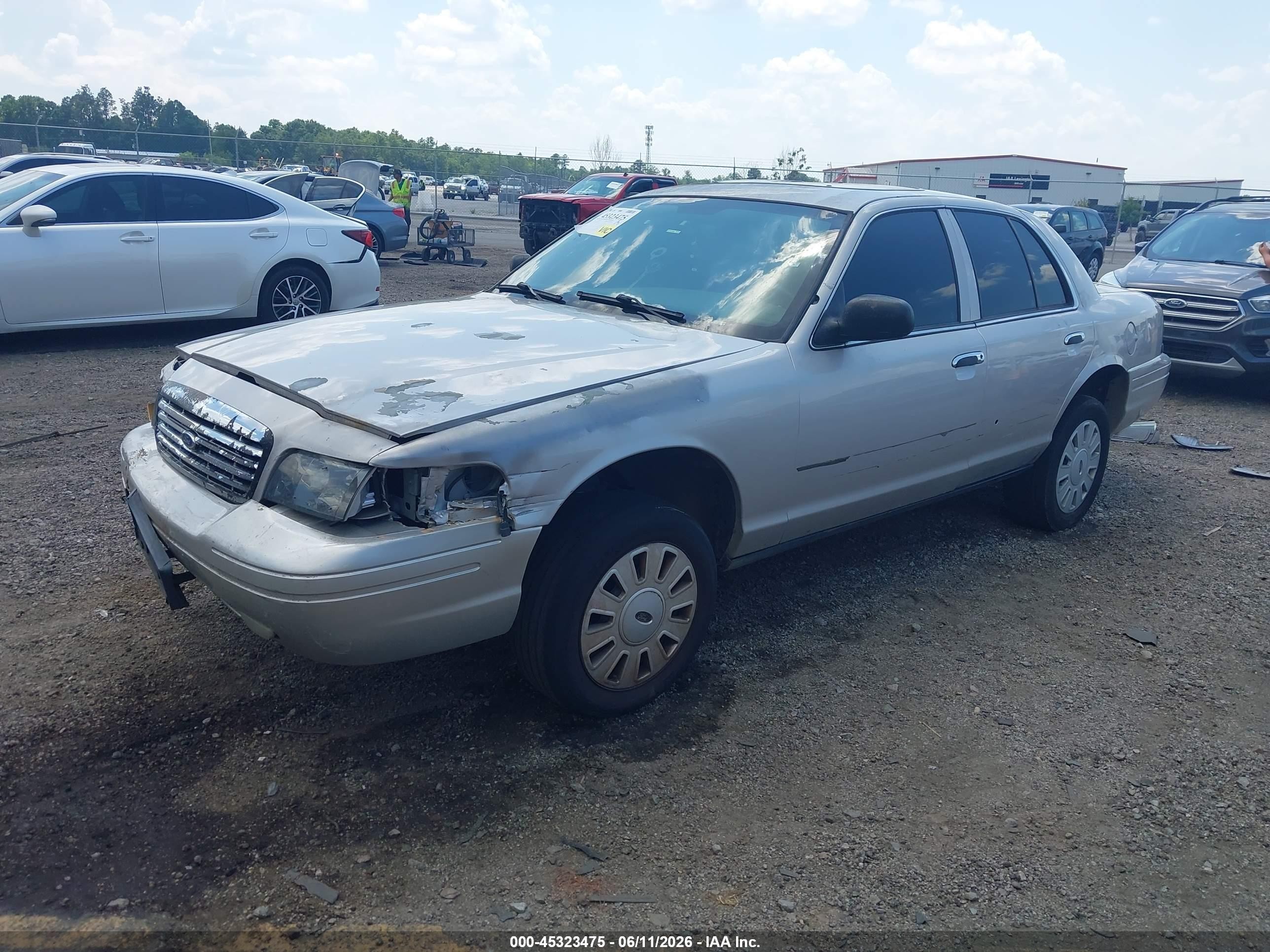 2011 Ford Crown Victoria Police Silver vin: 2FABP7BV1BX125590