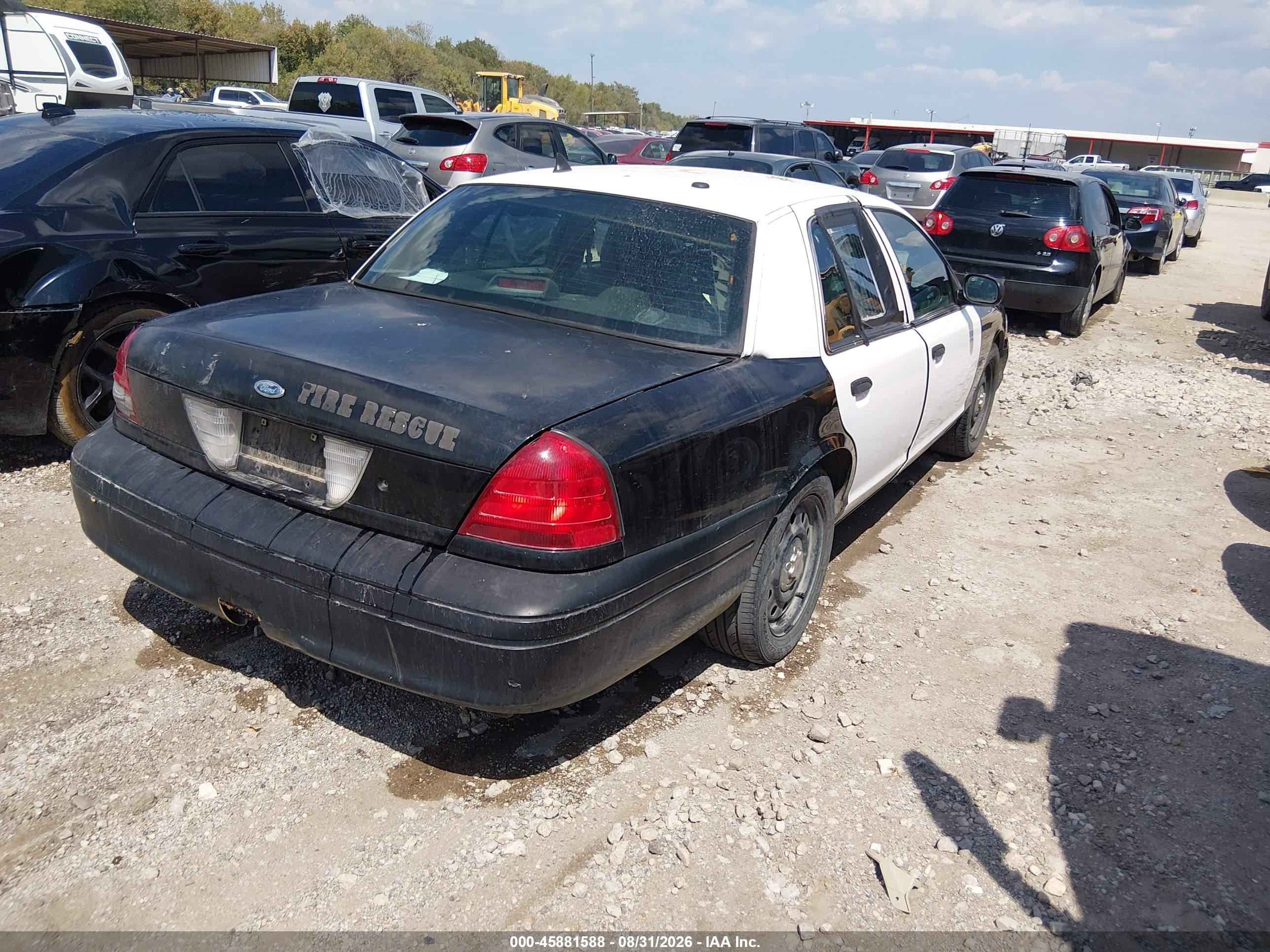 2011 Ford Crown Victoria Police Interceptor Black vin: 2FABP7BV1BX139585