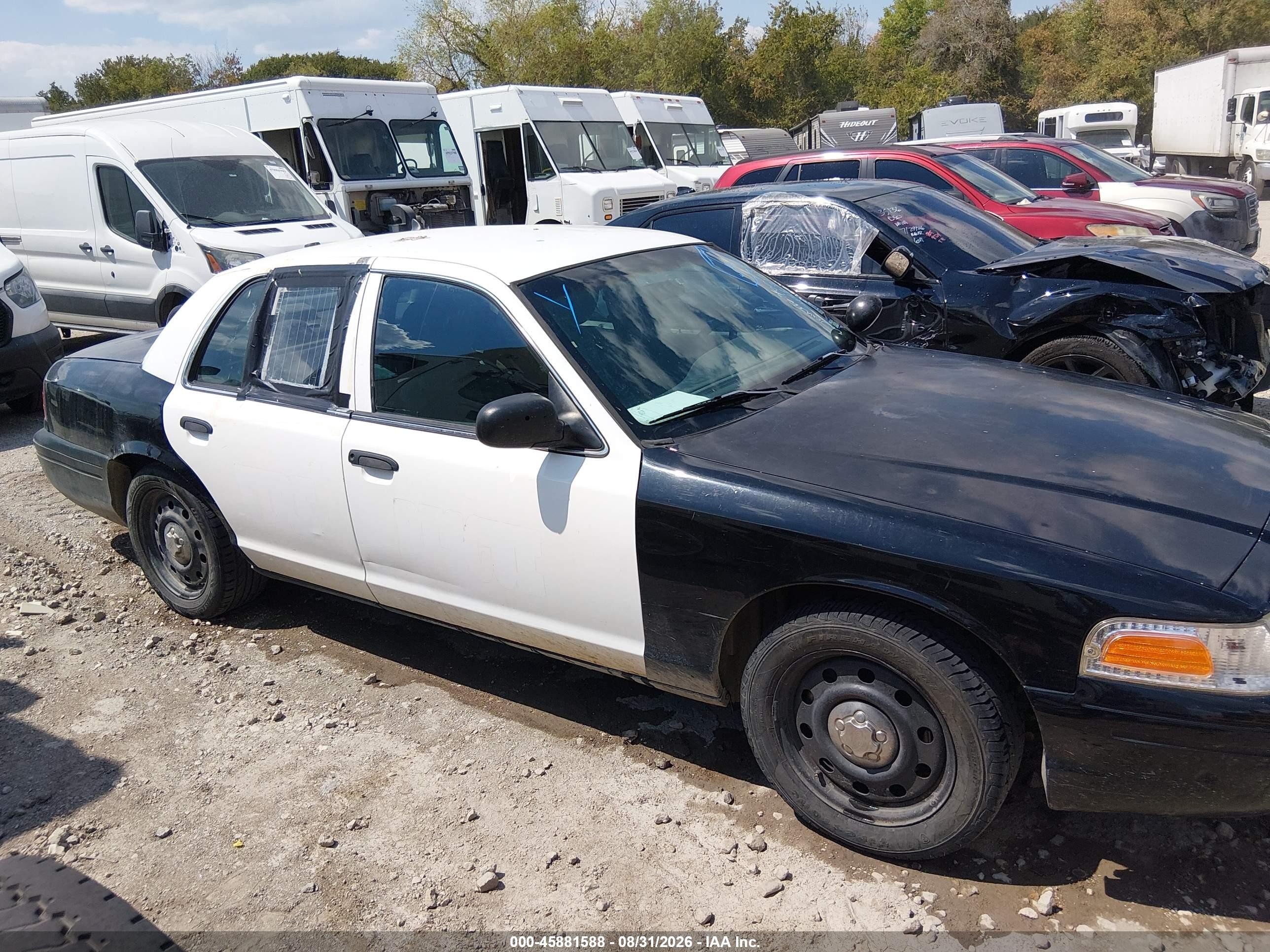 2011 Ford Crown Victoria Police Interceptor Black vin: 2FABP7BV1BX139585