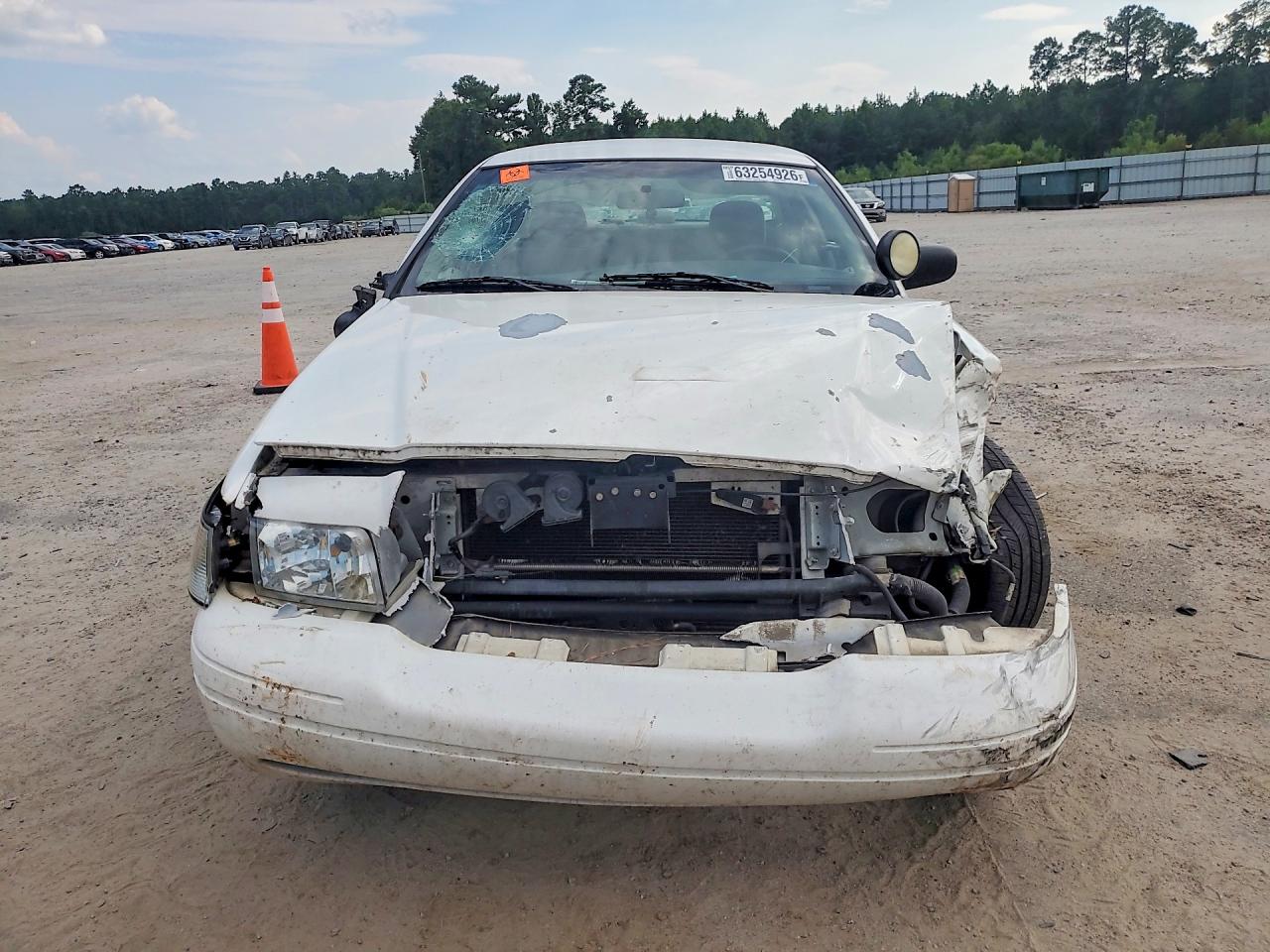 2010 Ford Crown Victoria Police Interceptor White vin: 2FABP7BV3AX105727