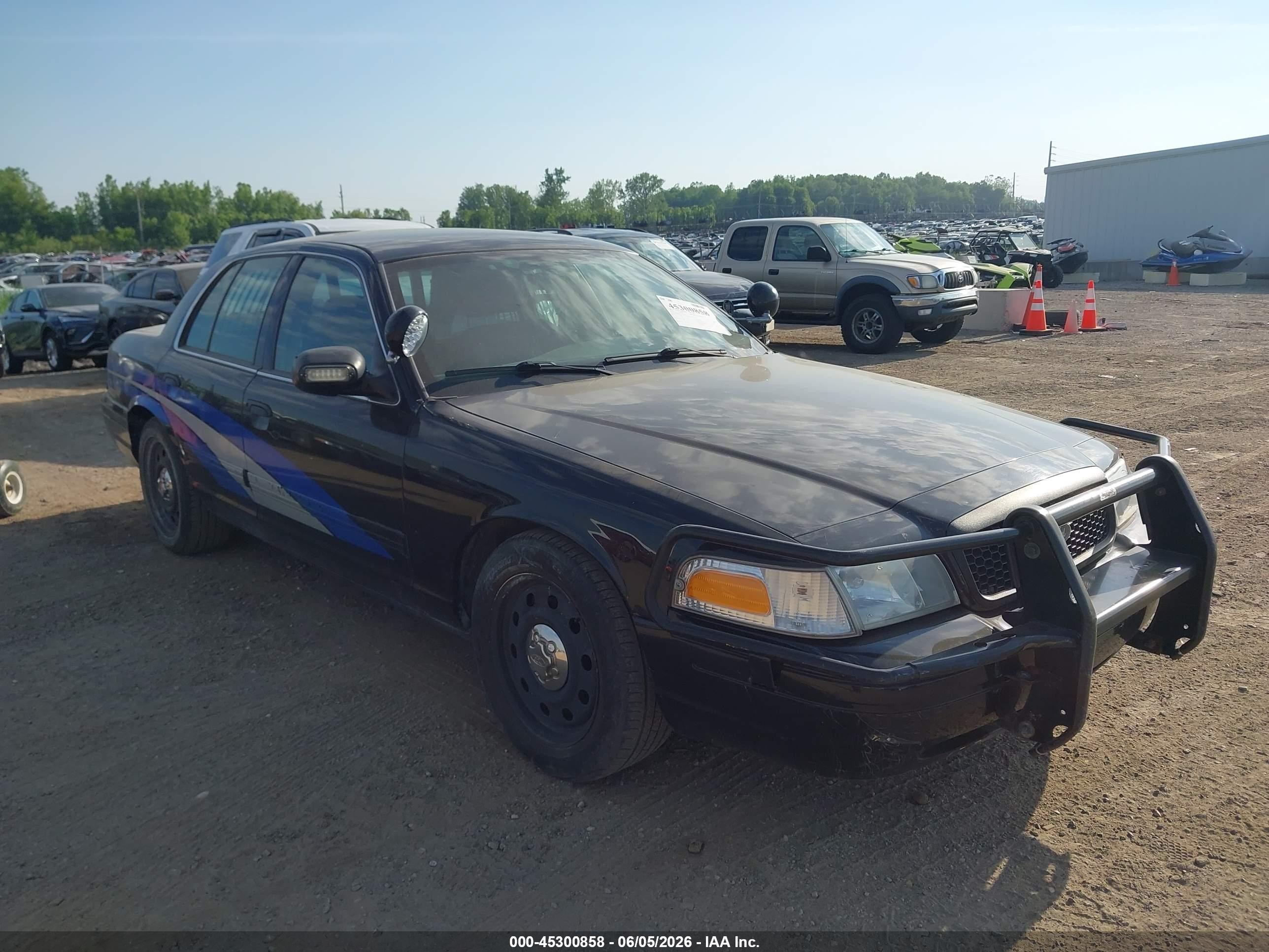 2010 Ford Crown Victoria Police/police Interceptor Black vin: 2FABP7BV3AX121457