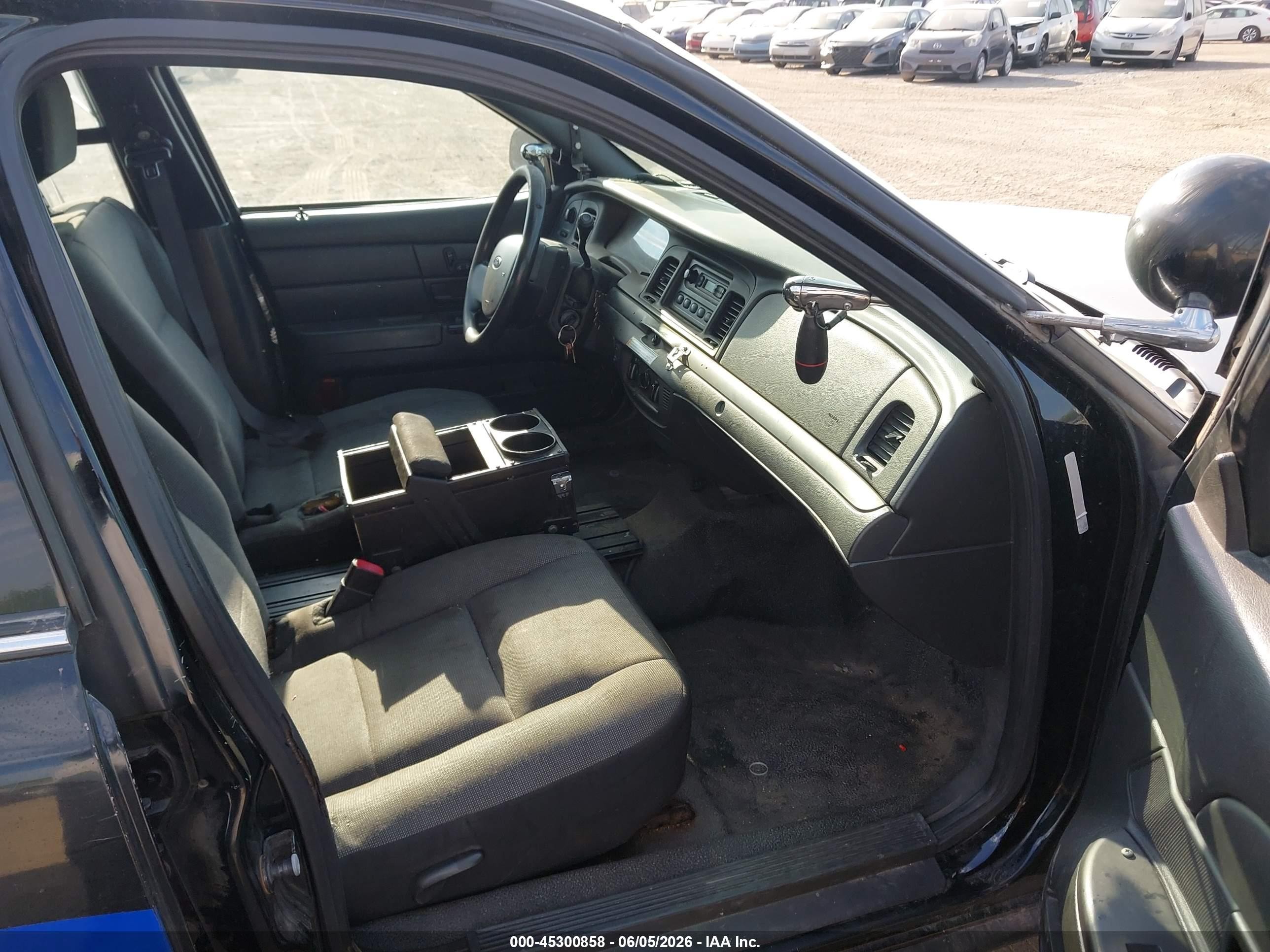 2010 Ford Crown Victoria Police/police Interceptor Black vin: 2FABP7BV3AX121457