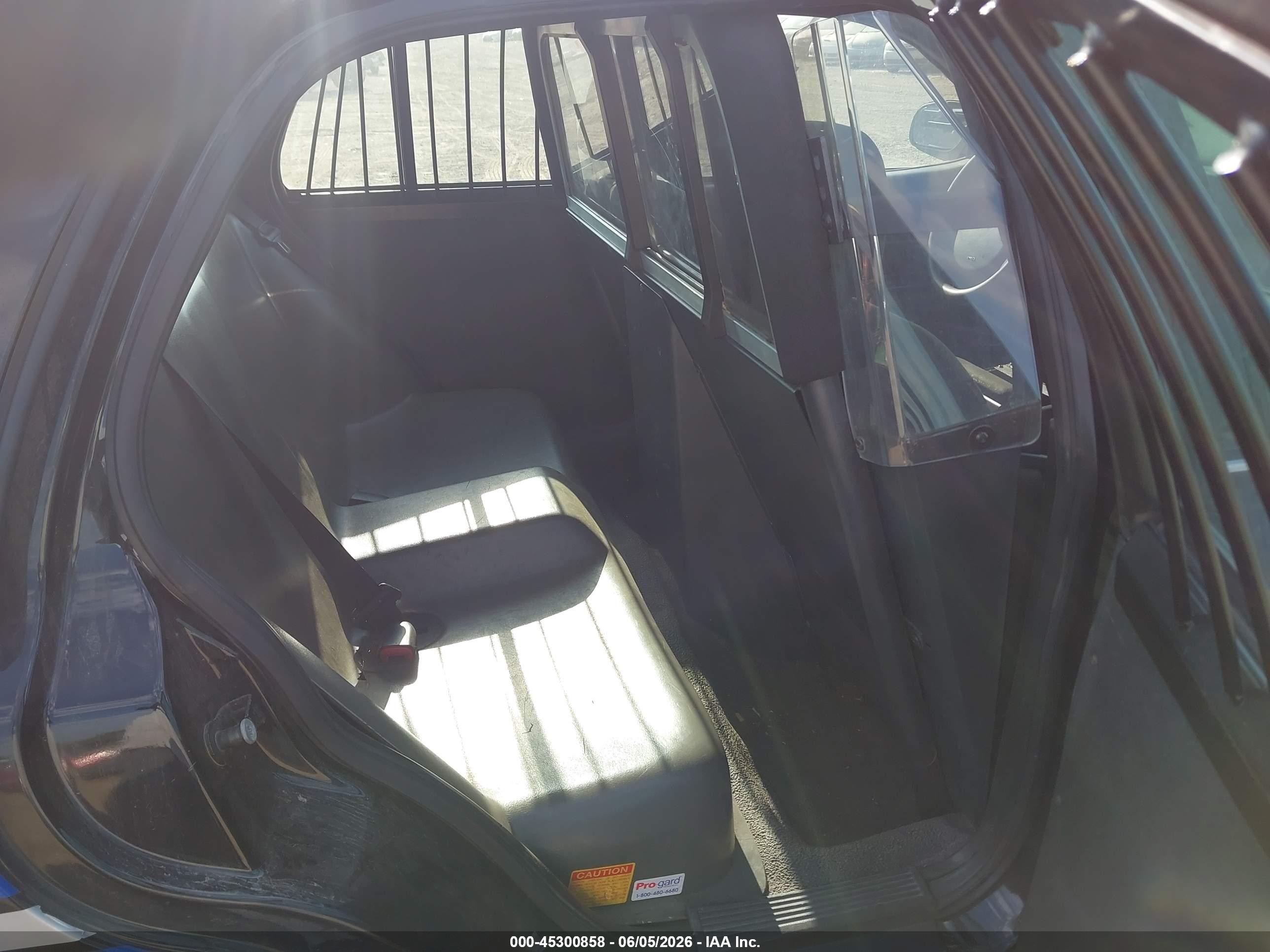 2010 Ford Crown Victoria Police/police Interceptor Black vin: 2FABP7BV3AX121457