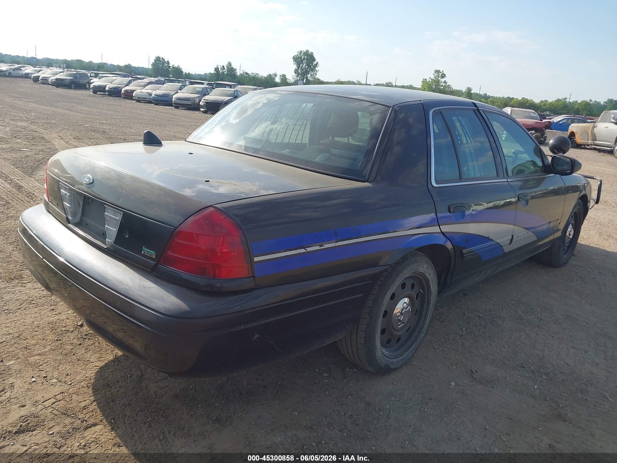 2010 Ford Crown Victoria Police/police Interceptor Black vin: 2FABP7BV3AX121457
