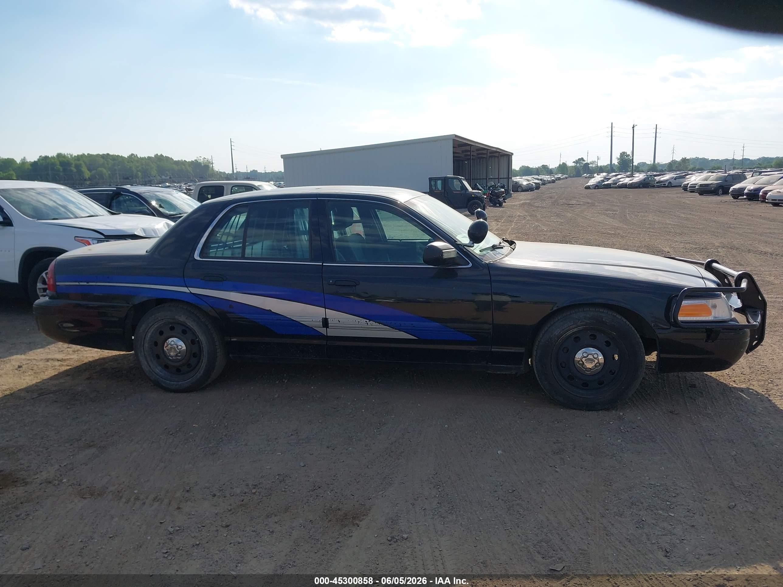 2010 Ford Crown Victoria Police/police Interceptor Black vin: 2FABP7BV3AX121457