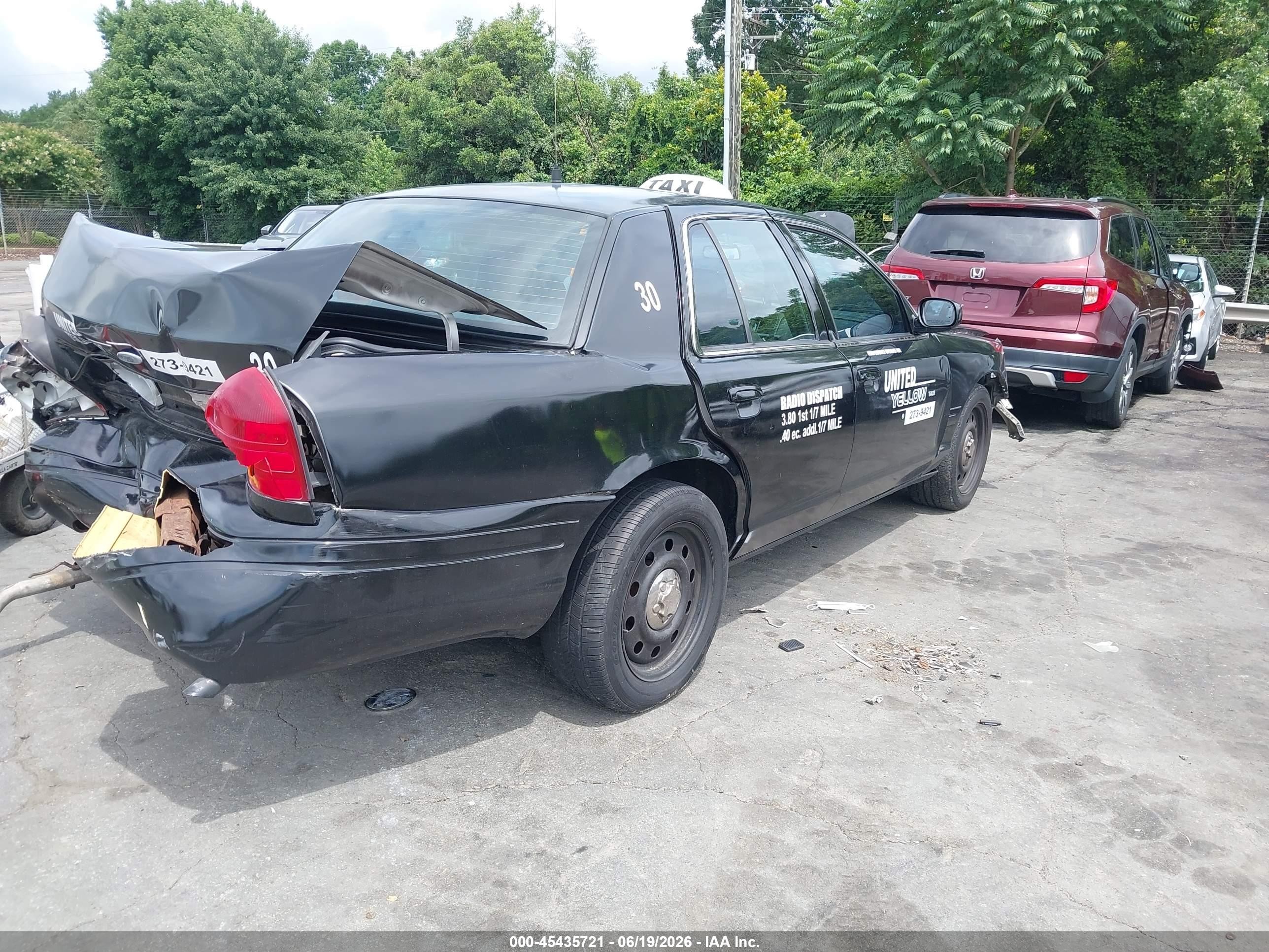 2010 Ford Crown Victoria Police/police Interceptor Black vin: 2FABP7BV3AX135987