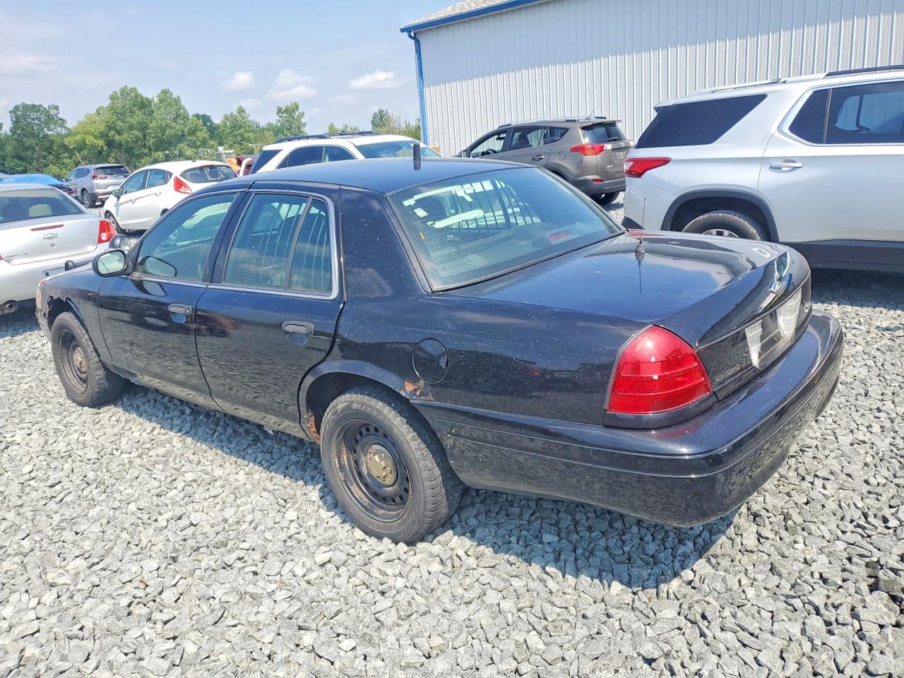 2011 Ford Crown Victoria Police Interceptor Черный vin: 2FABP7BV3BX108600