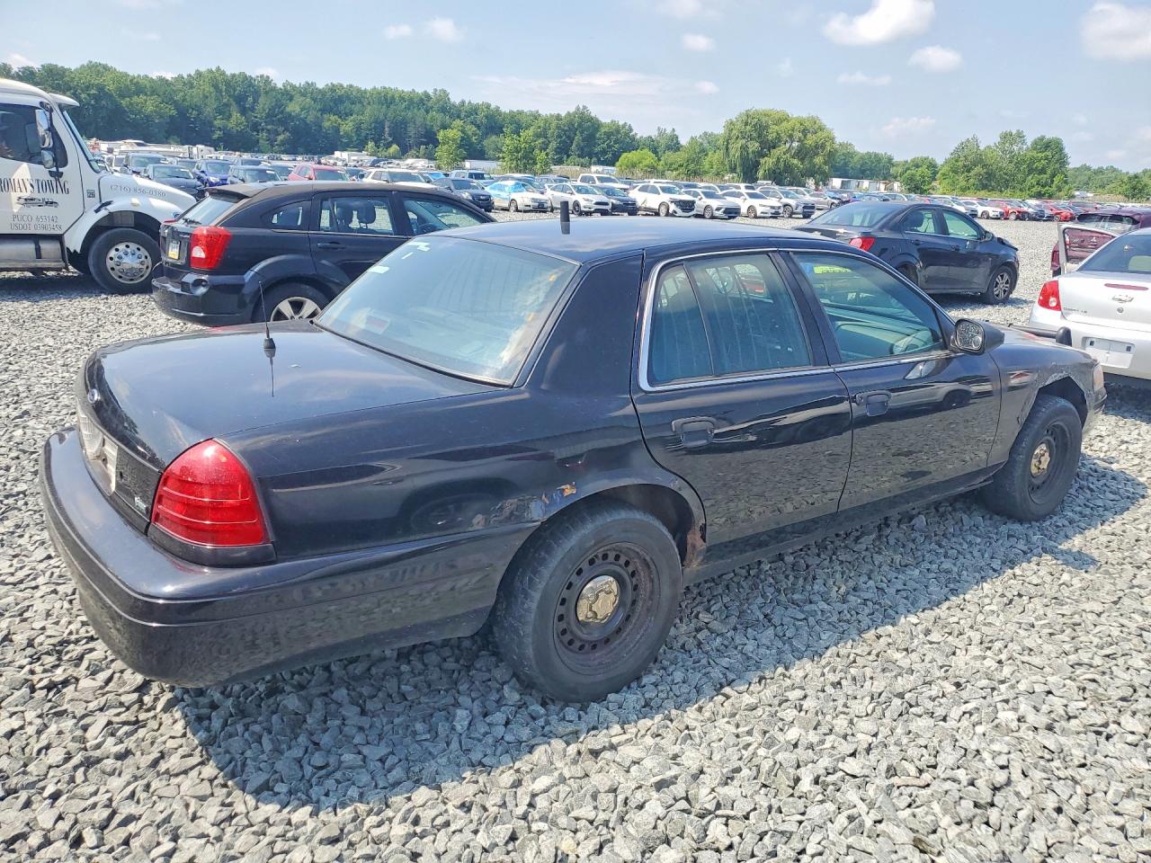 2011 Ford Crown Victoria Police Interceptor Черный vin: 2FABP7BV3BX108600
