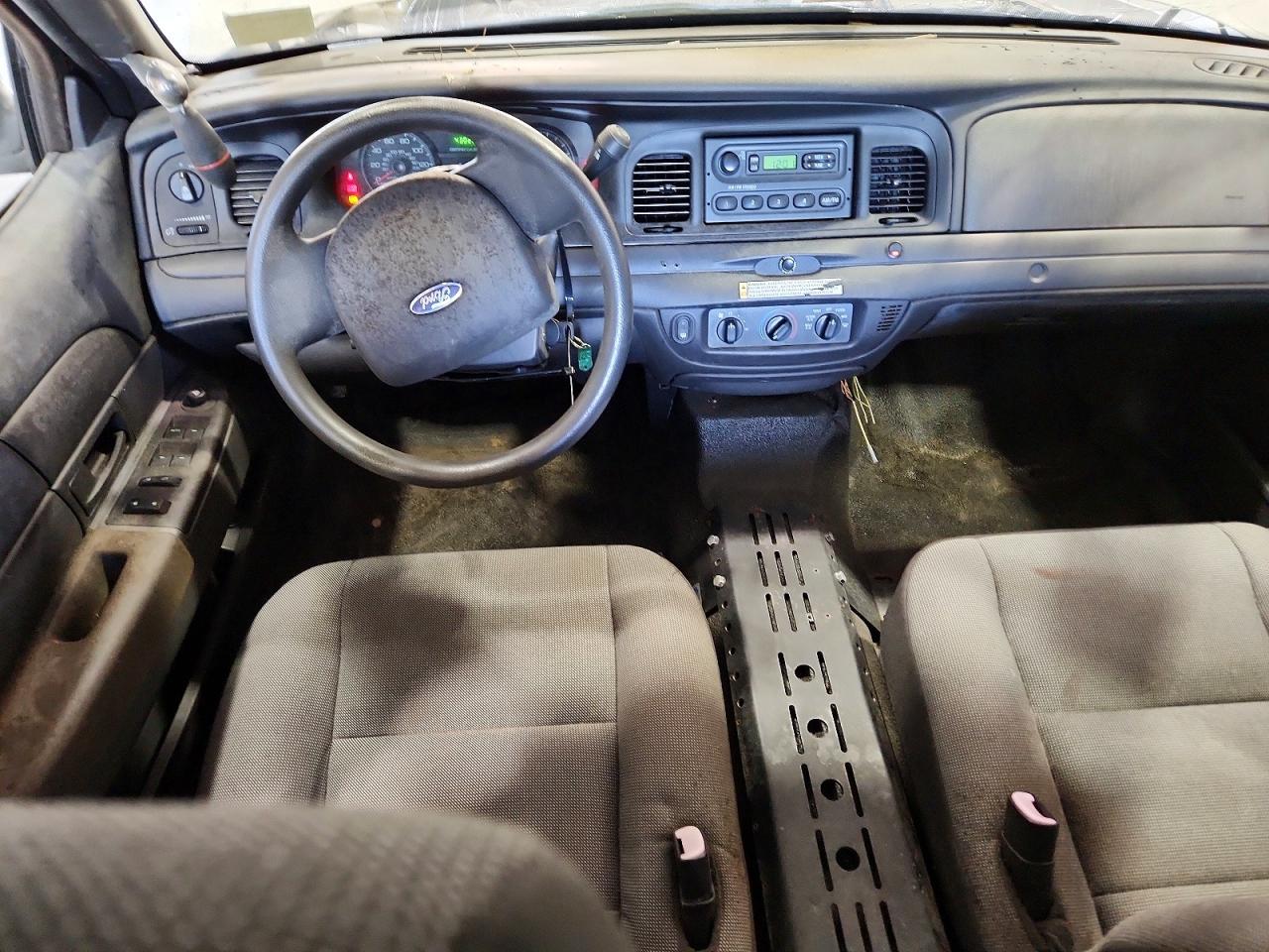 2011 Ford Crown Victoria Police Interceptor White vin: 2FABP7BV4BX125325
