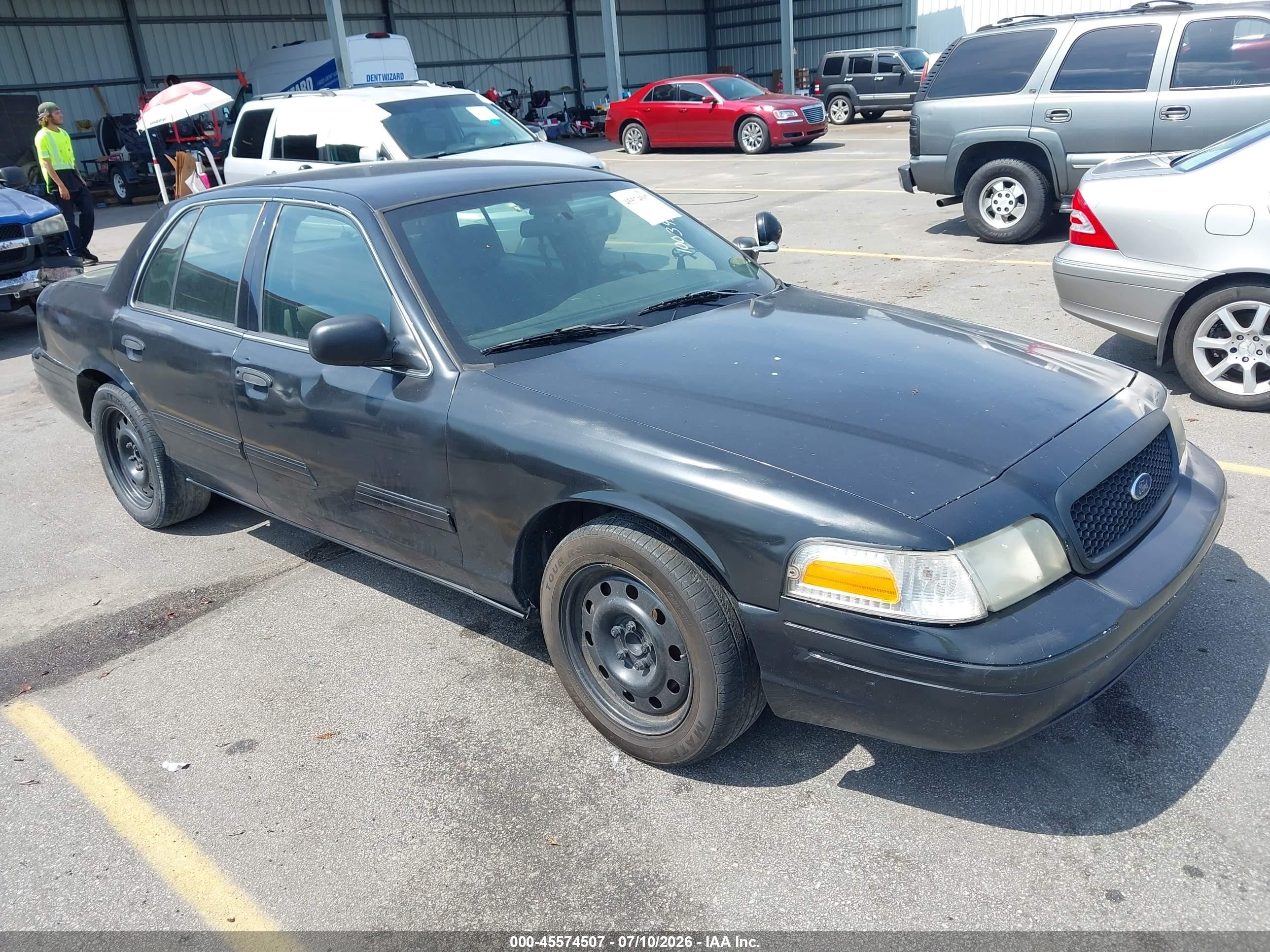 2010 Ford Crown Victoria Police/police Interceptor Black vin: 2FABP7BV5AX100397