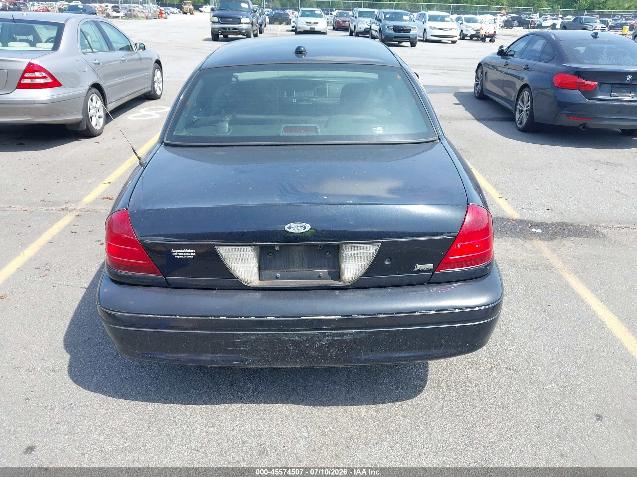 2010 Ford Crown Victoria Police/police Interceptor Black vin: 2FABP7BV5AX100397